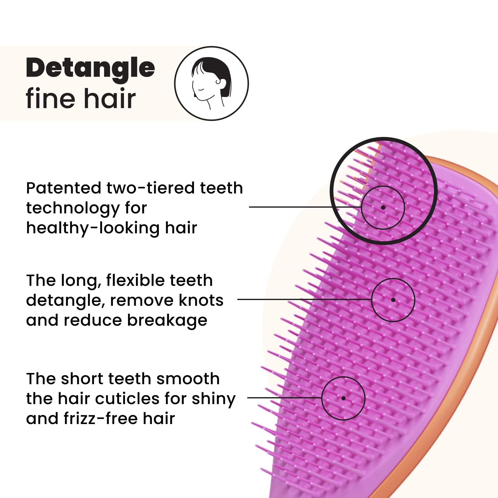 tangle-teezer-wet-detangler-fine-and-fragile-brosse-d-m-lante-cheveux-fins-abric image 2