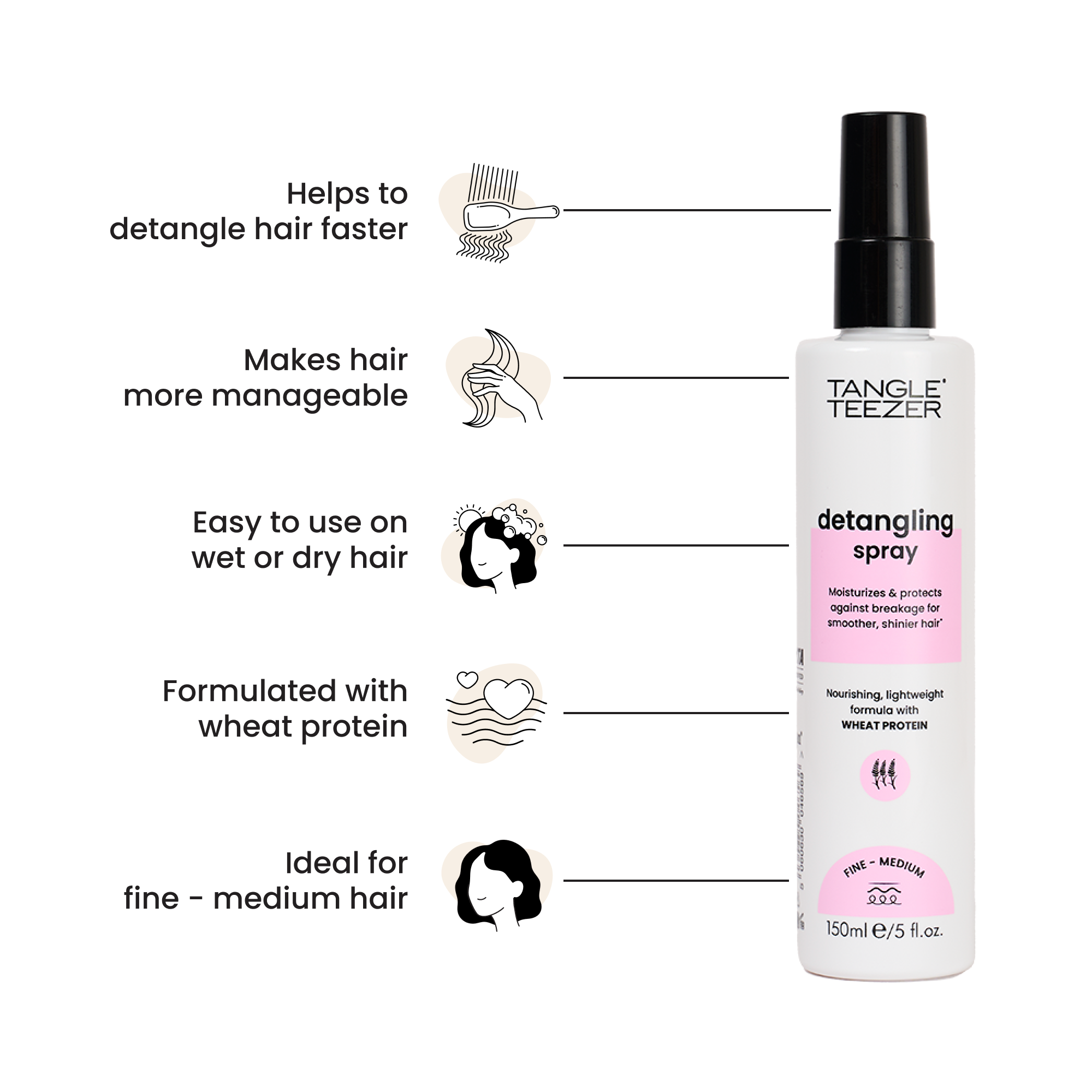 tangle-teezer-everyday-detangling-spray-prot-ine-de-bl-spray-d-m-lant image 3