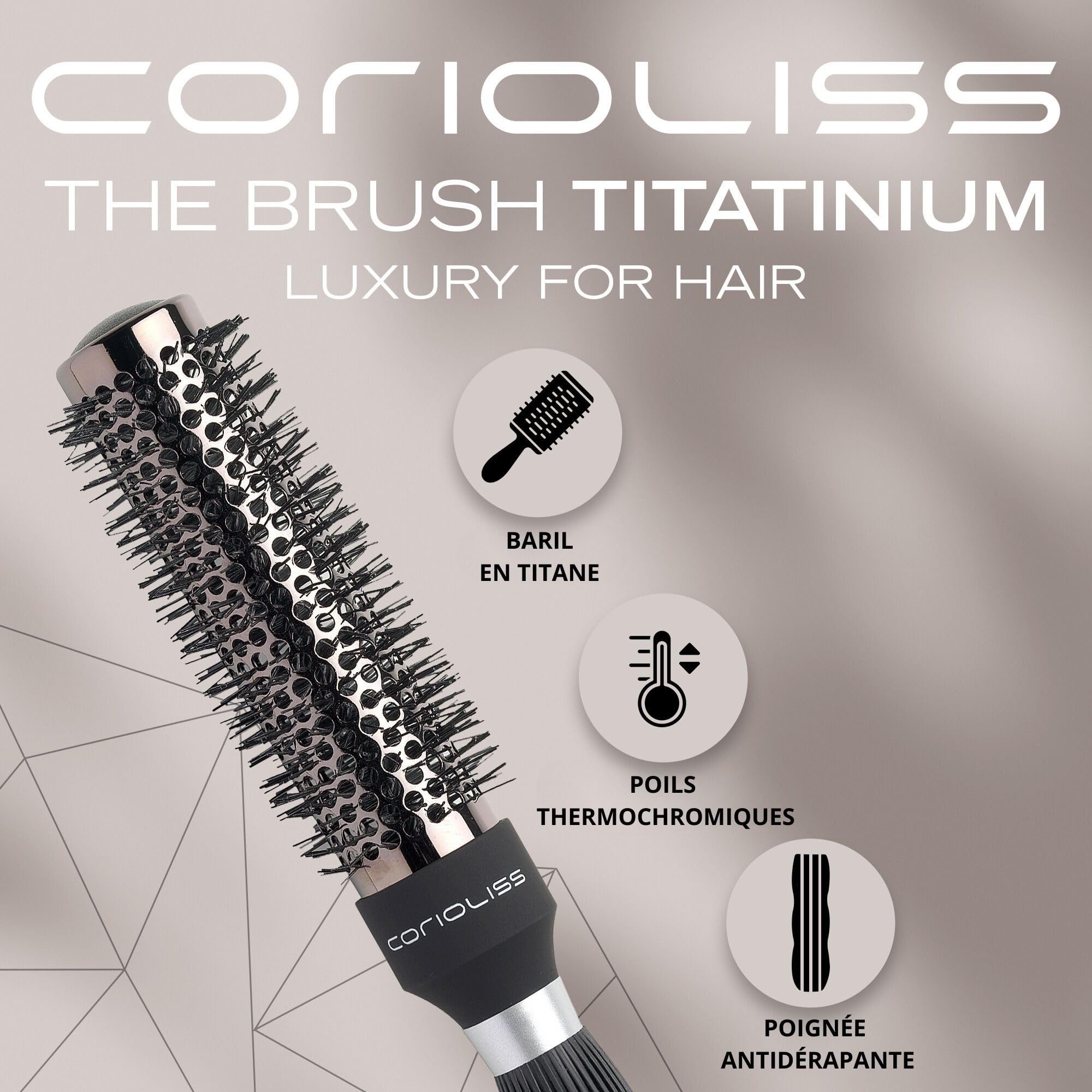corioliss-brosse-ronde-titanium-ionique-professionnelle-33-mm-brushing image 2
