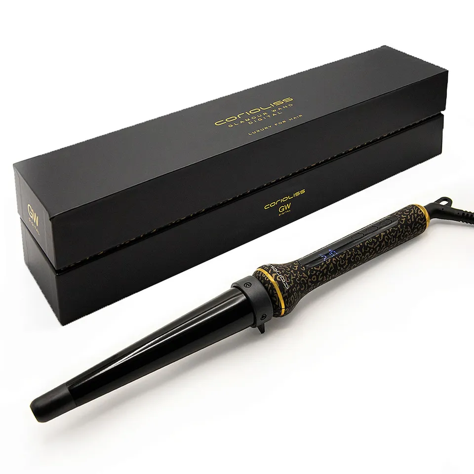 corioliss-glamour-wand-digital-fer-friser-conique-c-ramique-leopard-soft-touch image 1