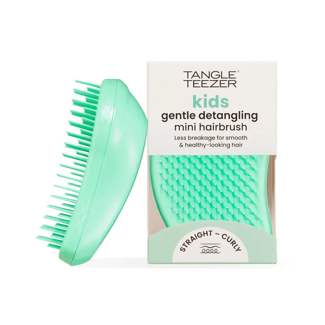 tangle-teezer-mini-original-vert-paradis-brosse-d-m-lante-enfant-et-voyage image 1