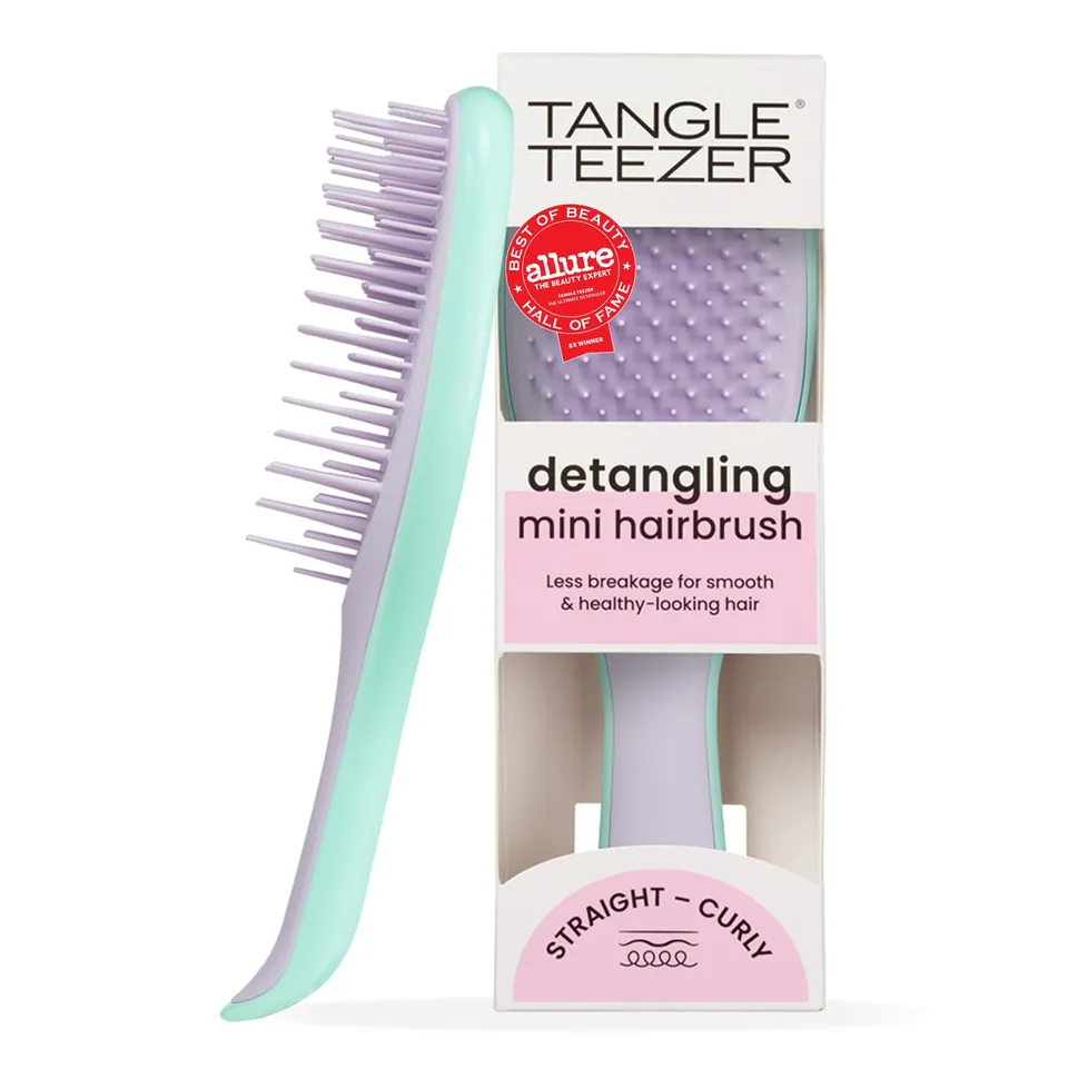 tangle-teezer-wet-detangler-mini-wisteria-leaf-brosse-d-m-lante image 1
