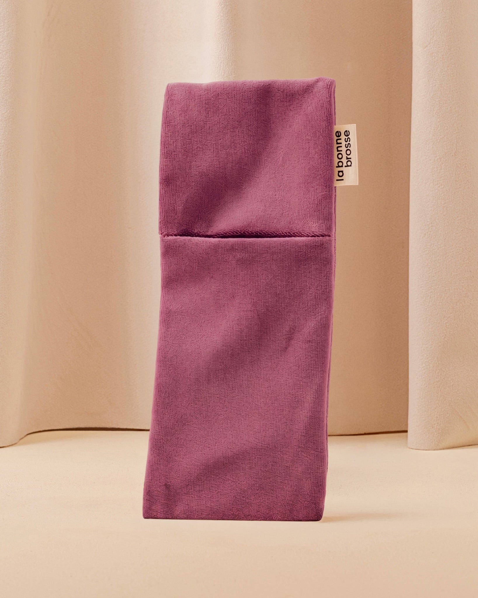 la-bonne-brosse-la-pochette-grande-brosse-pochette-velours-et-satin-aubergine image 1