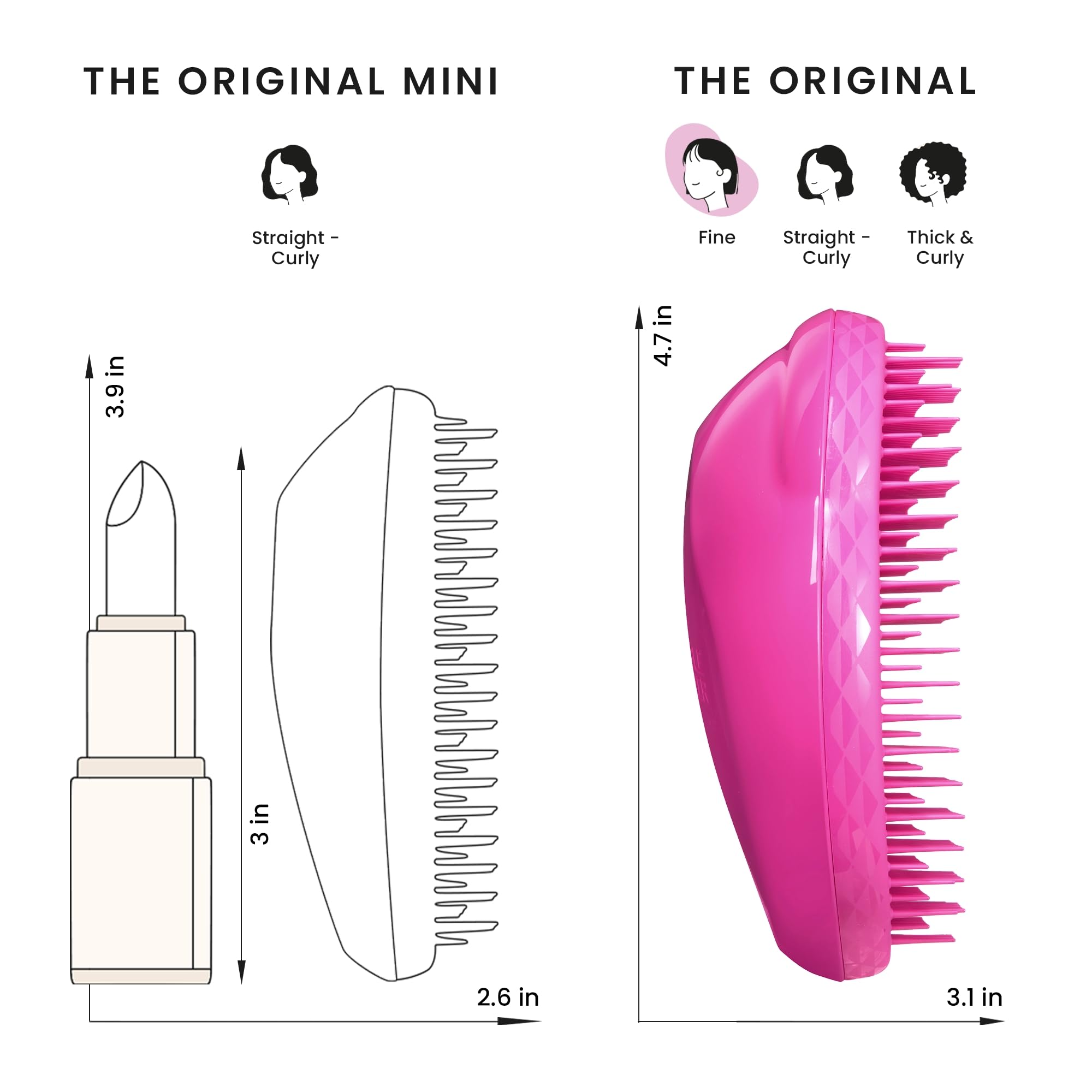 tangle-teezer-wet-detangler-fine-fragile-berry-bright-brosse-cheveux-d-licats image 7