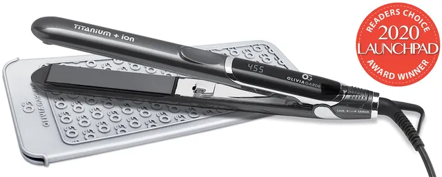 olivia-garden-titanium-ion-flat-iron-lisseur-titane-1-plaques-3d-flottantes image 1