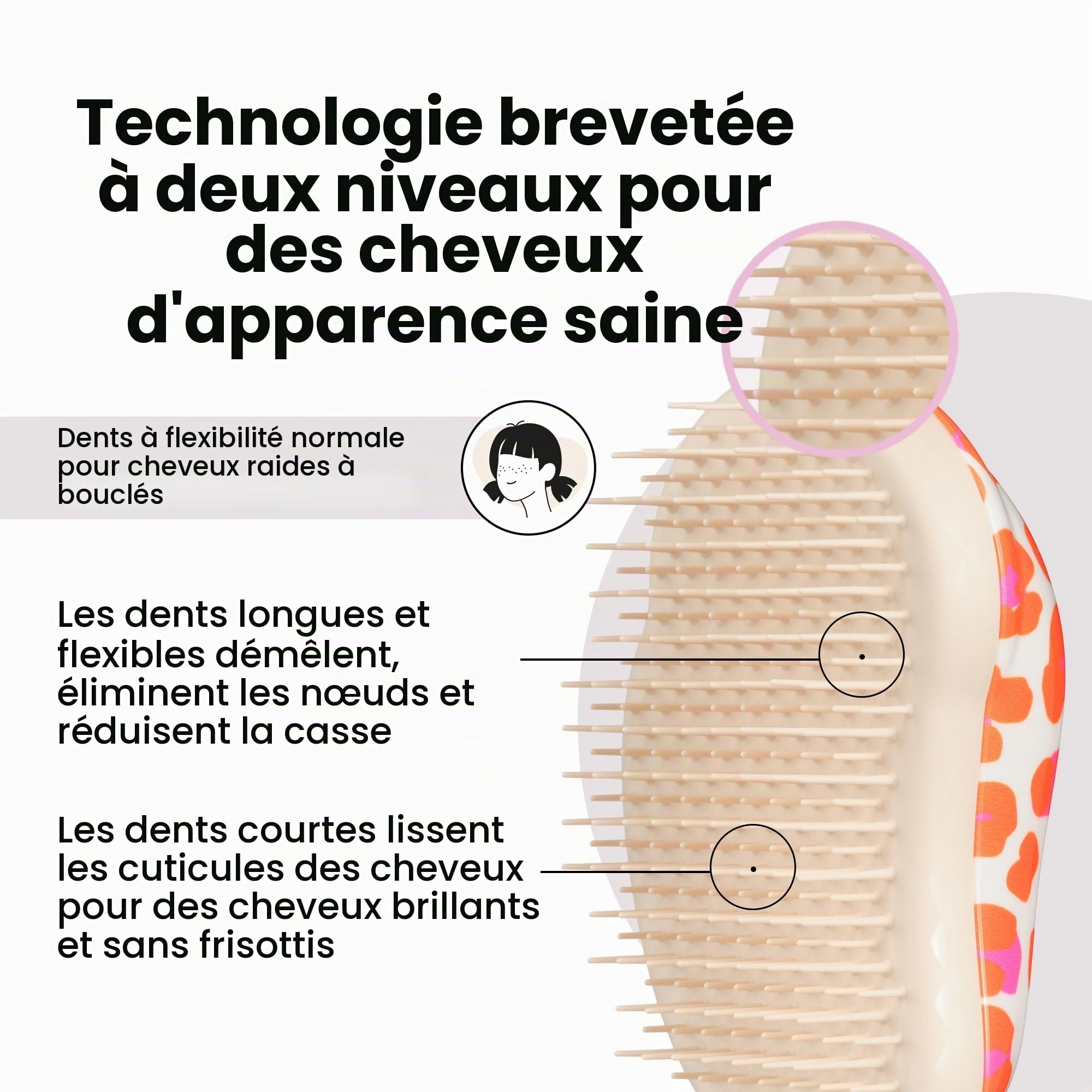 tangle-teezer-original-mini-brosse-d-m-lante-compacte-voyage image 3