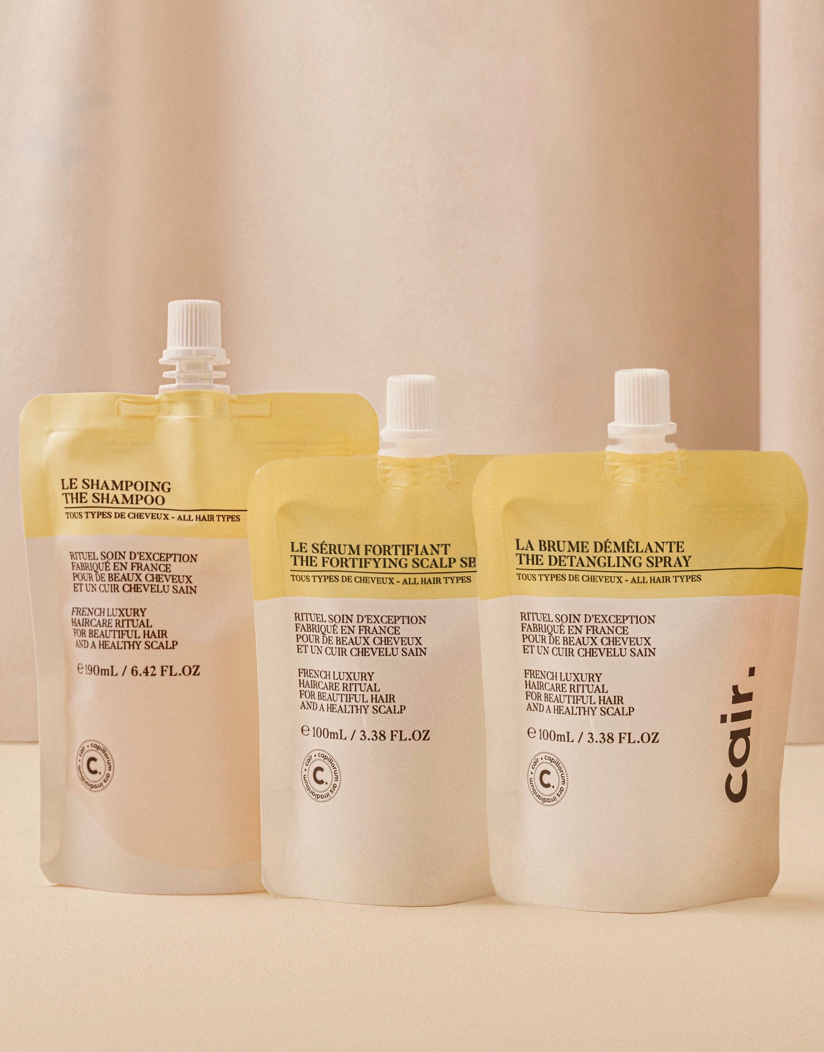 la-bonne-brosse-cair-le-trio-de-recharges-routine-compl-te-s-rum-shampoing-brume image 1