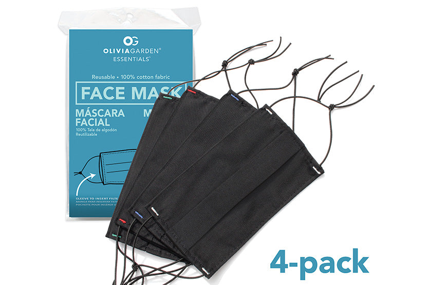 olivia-garden-masque-tissu-r-utilisable-masque-visage-coton-noir image 6