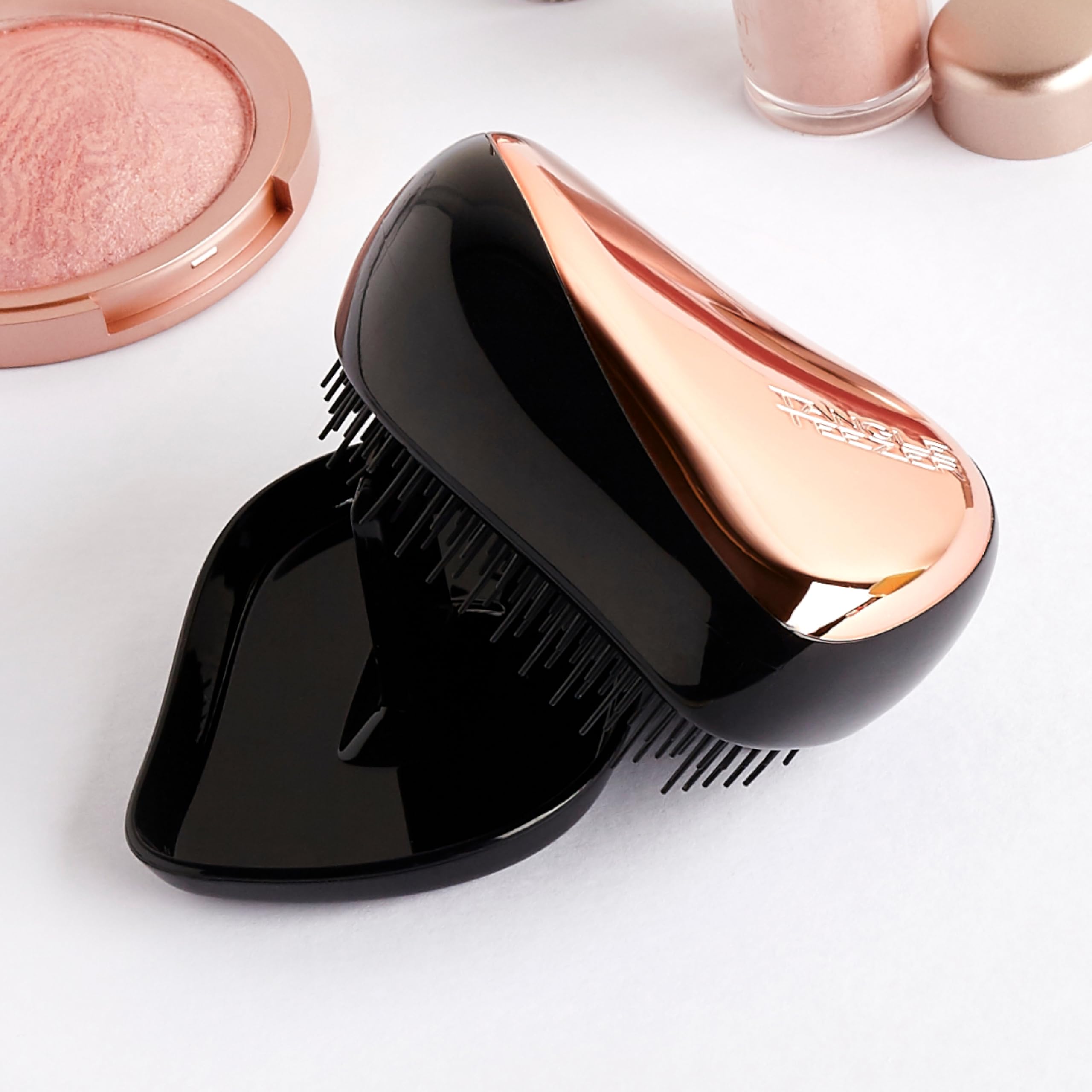 tangle-teezer-compact-styler-brosse-d-m-lante-voyage-noir-et-or-rose image 5