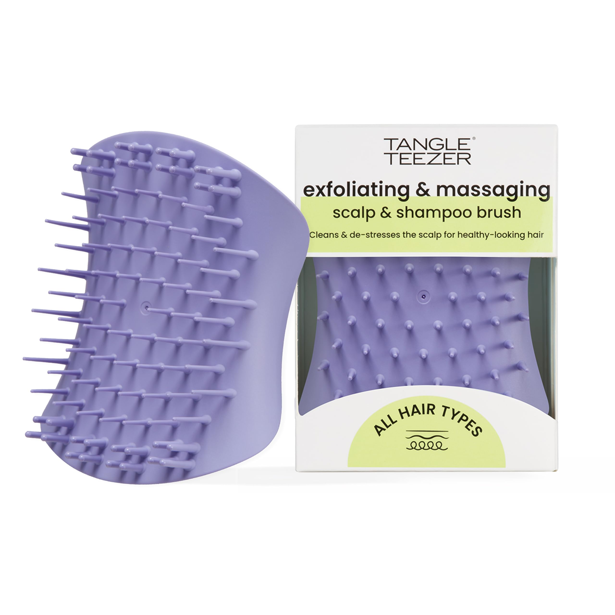 tangle-teezer-scalp-exfoliator-massager-brosse-cuir-chevelu-noir-onyx image 8