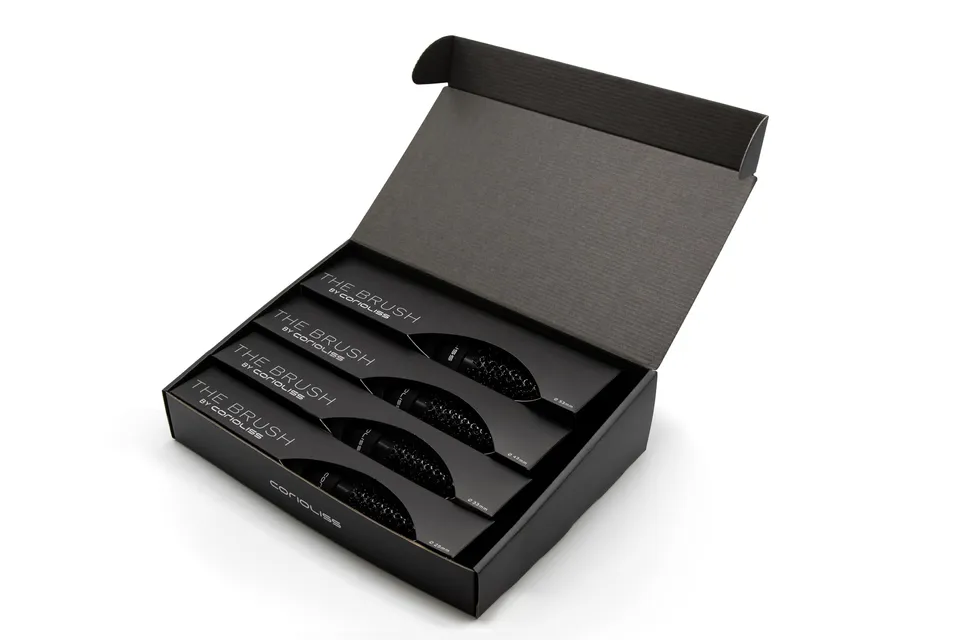 corioliss-kit-4-brosses-rondes-thermiques-c-ramique-25-33-43-53-mm-black image 1