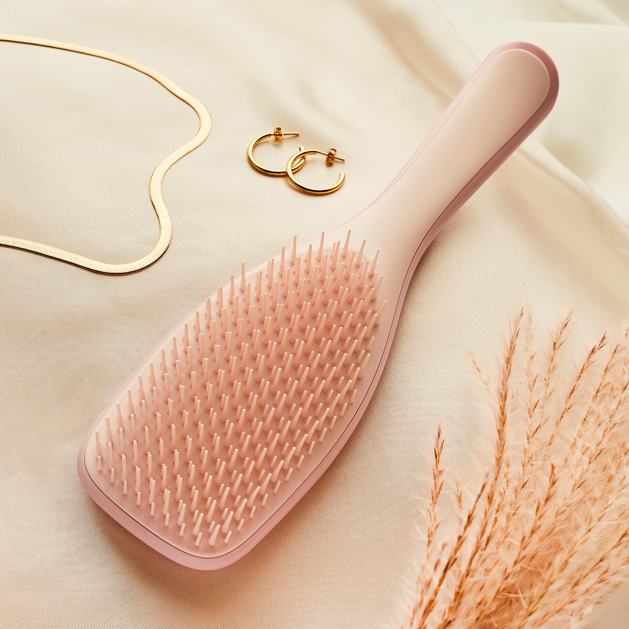 tangle-teezer-ultimate-detangler-fine-fragile-rose-paillettes-brosse-cheveux-fin image 6