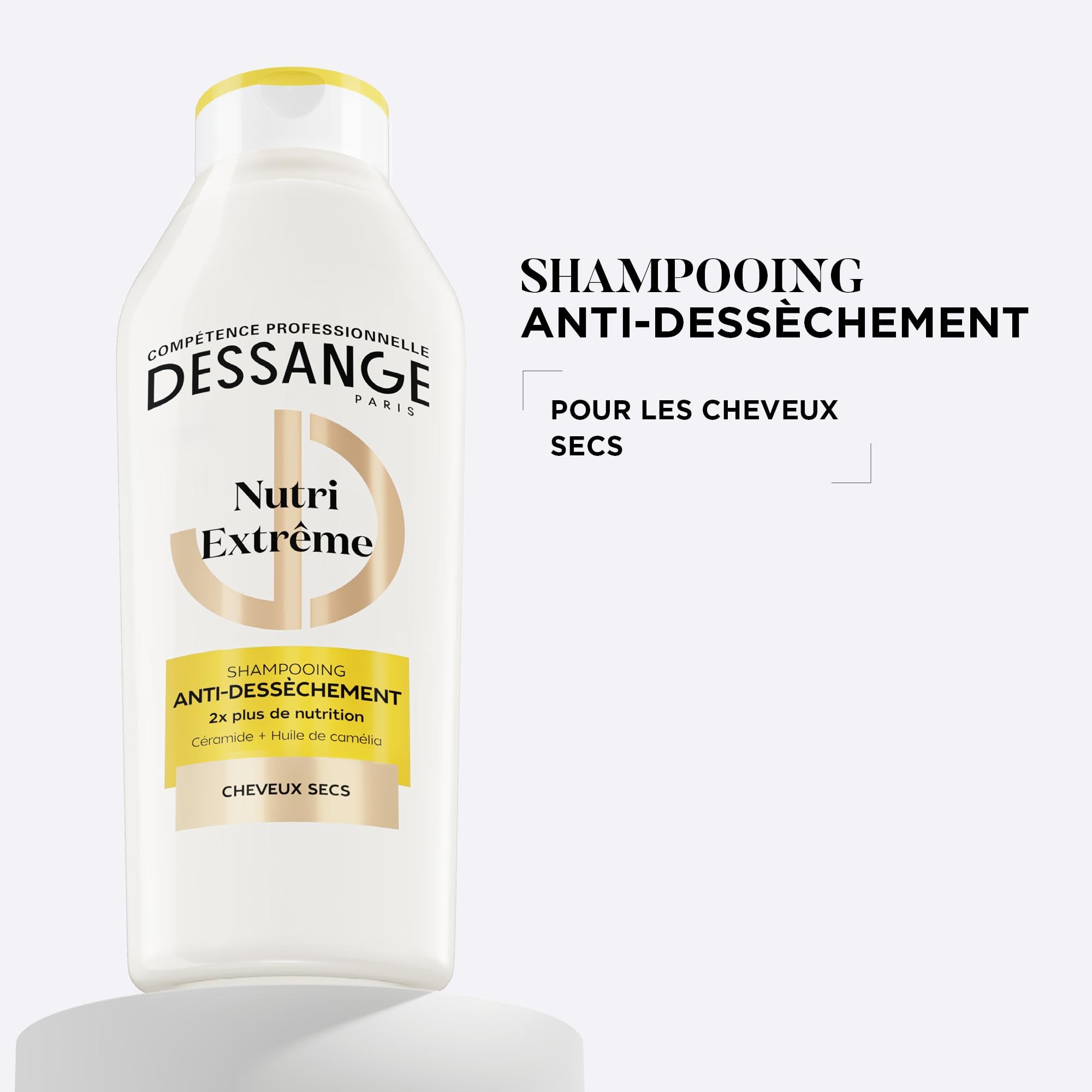 dessange-nutri-extr-me-shampooing-cheveux-secs-c-ramide-cam-lia-280ml image 2
