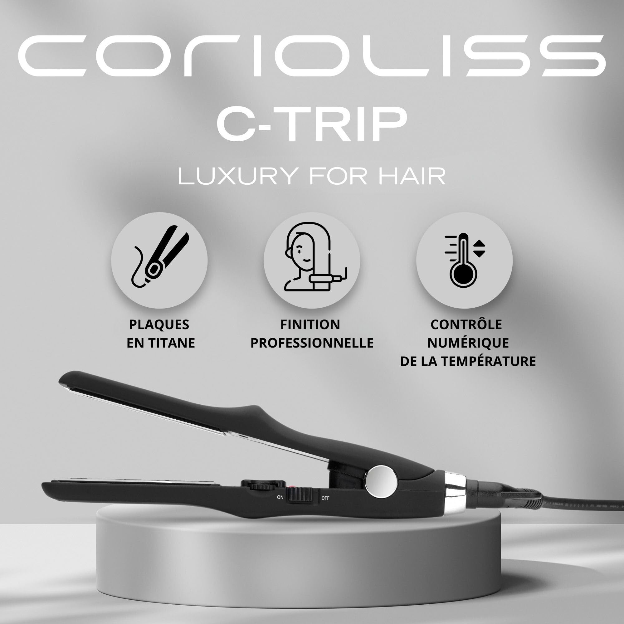 corioliss-c-trip-mini-lisseur-boucleur-titane-black-soft-touch image 2