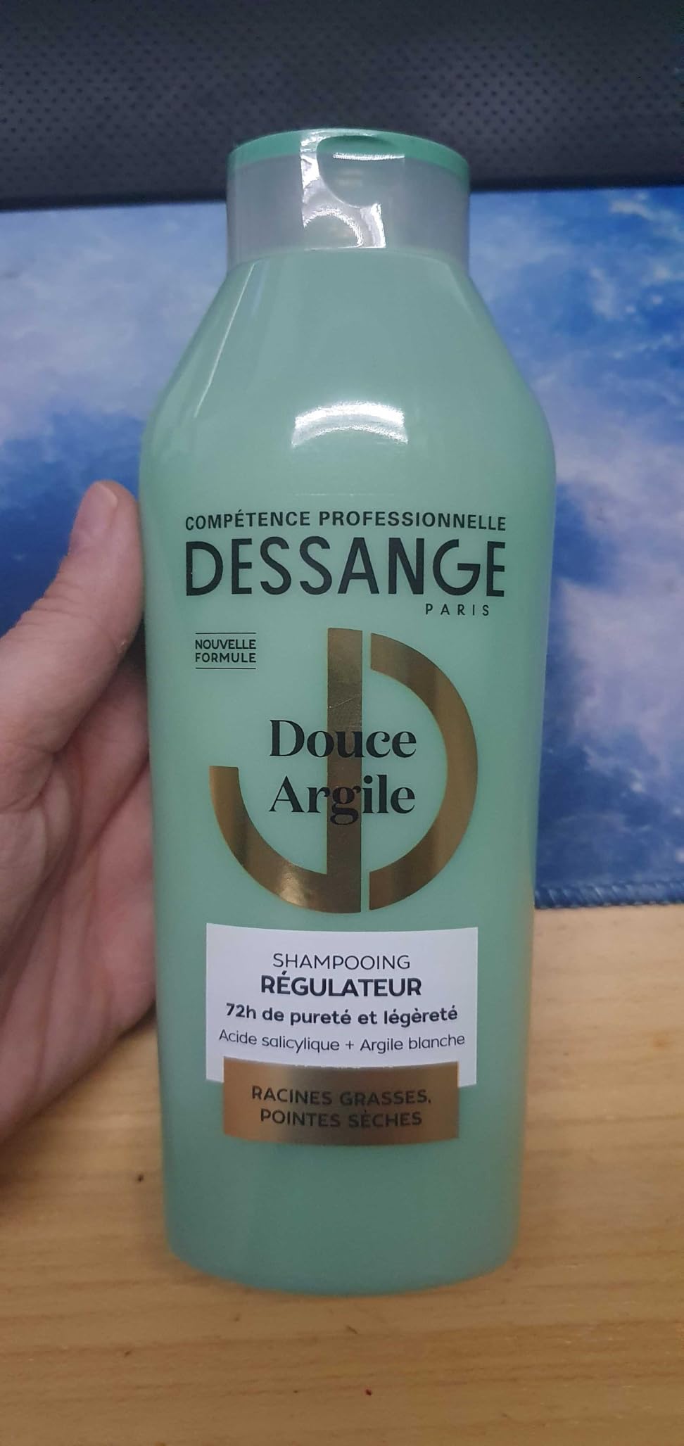 A asséché mes longueurs colorées