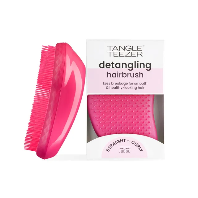tangle-teezer-original-brosse-cheveux-d-m-lante-rose-p-tillant image 1