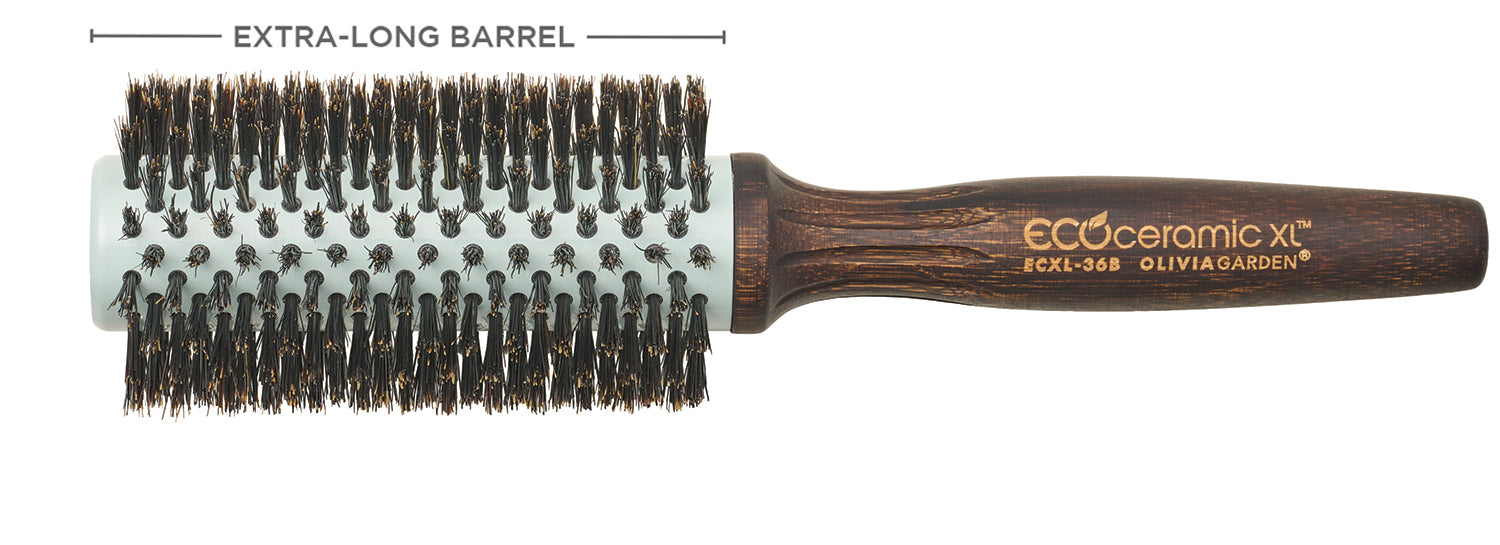 olivia-garden-ecoceramic-xl-brosse-ronde-100-poils-de-sanglier image 3