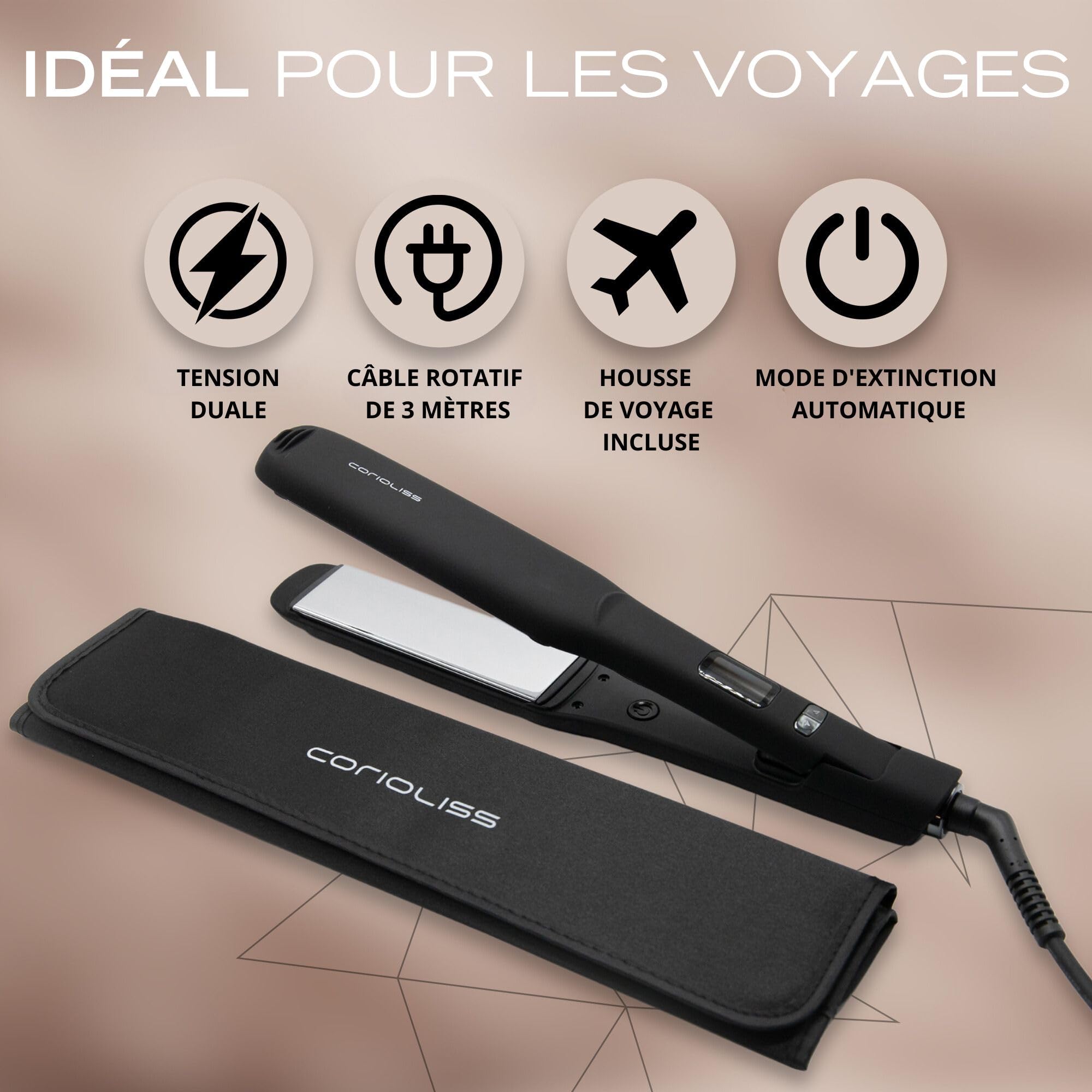 corioliss-c-extreme-lisseur-professionnel-plaques-extra-larges-titane-black-soft image 6