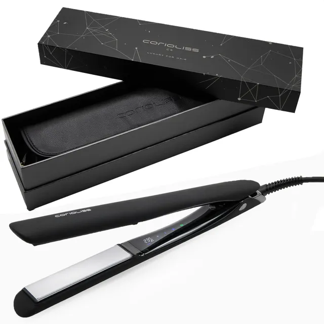 corioliss-c5-lisseur-cheveux-professionnel-titanium-black-chrome-80-235-c image 1