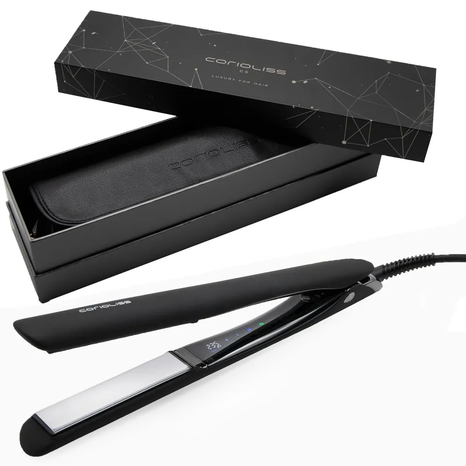 corioliss-c5-lisseur-cheveux-professionnel-titanium-black-chrome-80-235-c image 1