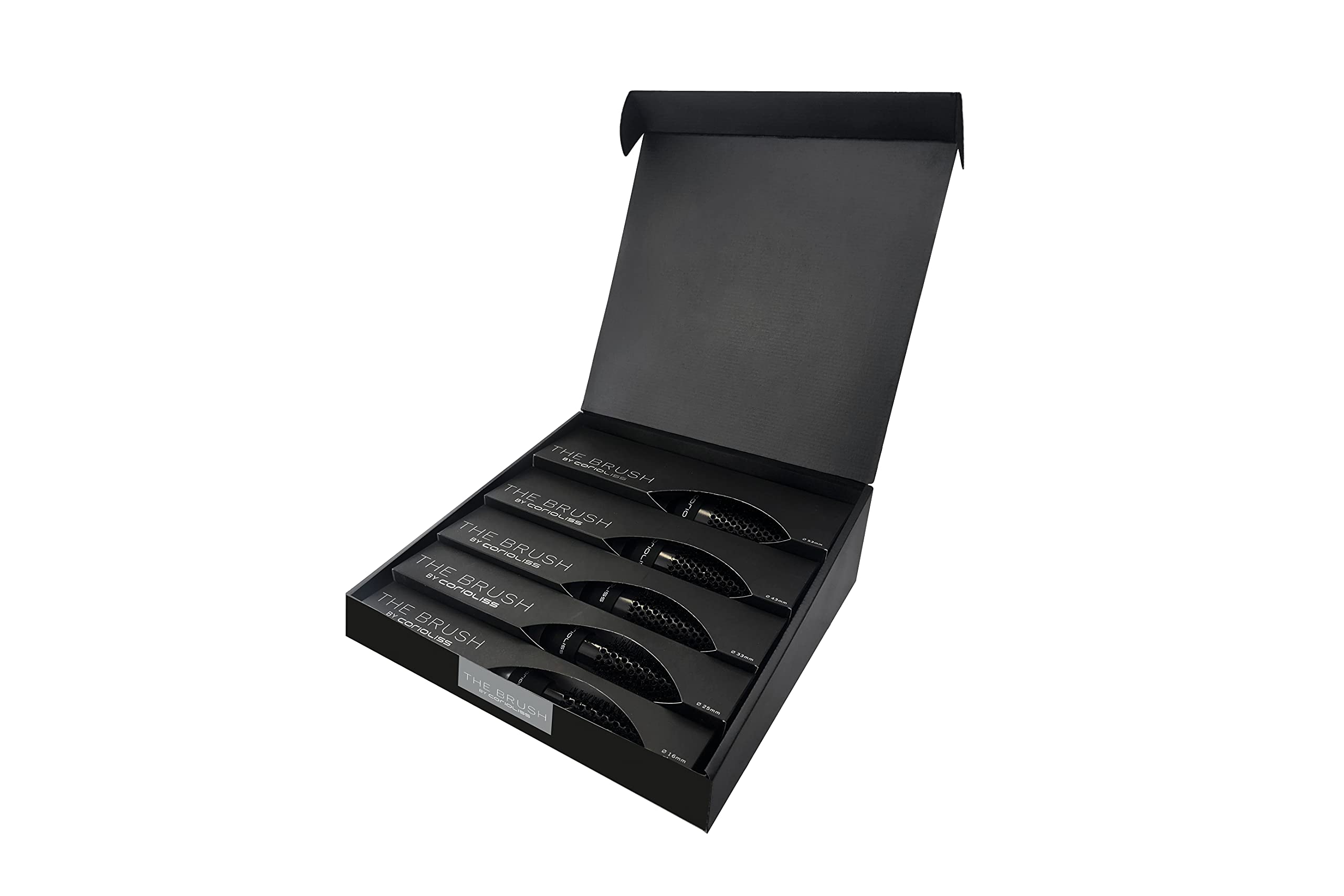 corioliss-brush-black-kit-5-brosse-rouleaux-c-ramique-53-43-33-25-16-mm image 1