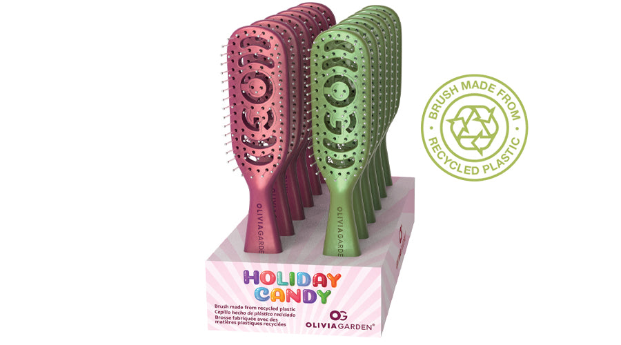 olivia-garden-holiday-candy-brosse-cadeau-tous-types-de-cheveux image 3