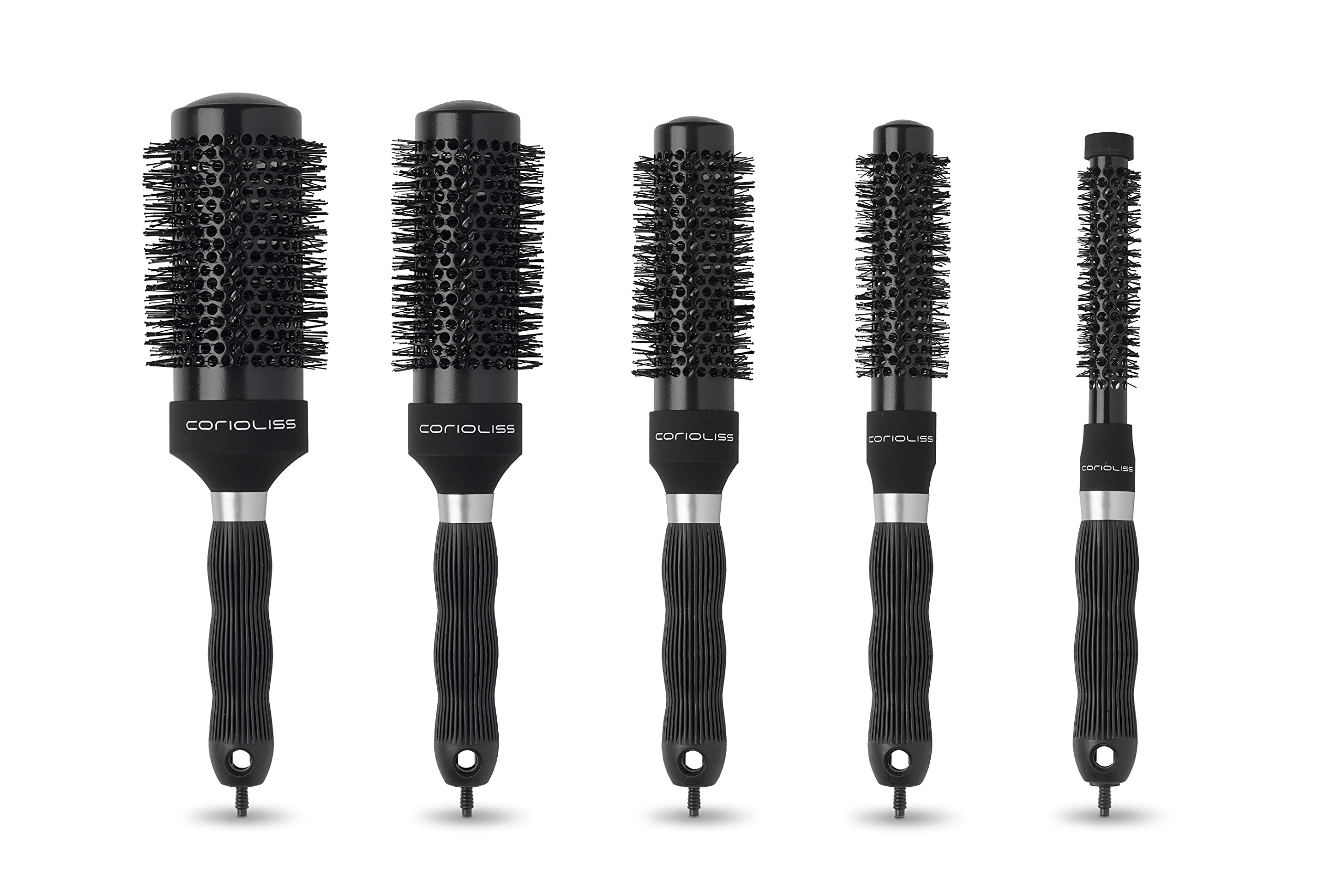 corioliss-brush-black-kit-5-brosse-rouleaux-c-ramique-53-43-33-25-16-mm image 2