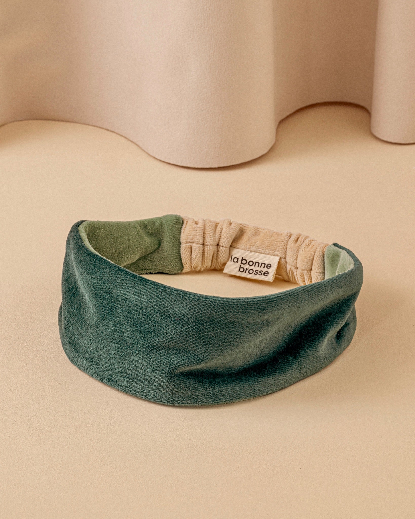 la-bonne-brosse-le-bandeau-velours-bandeau-cheveux-bleu-lagon image 2