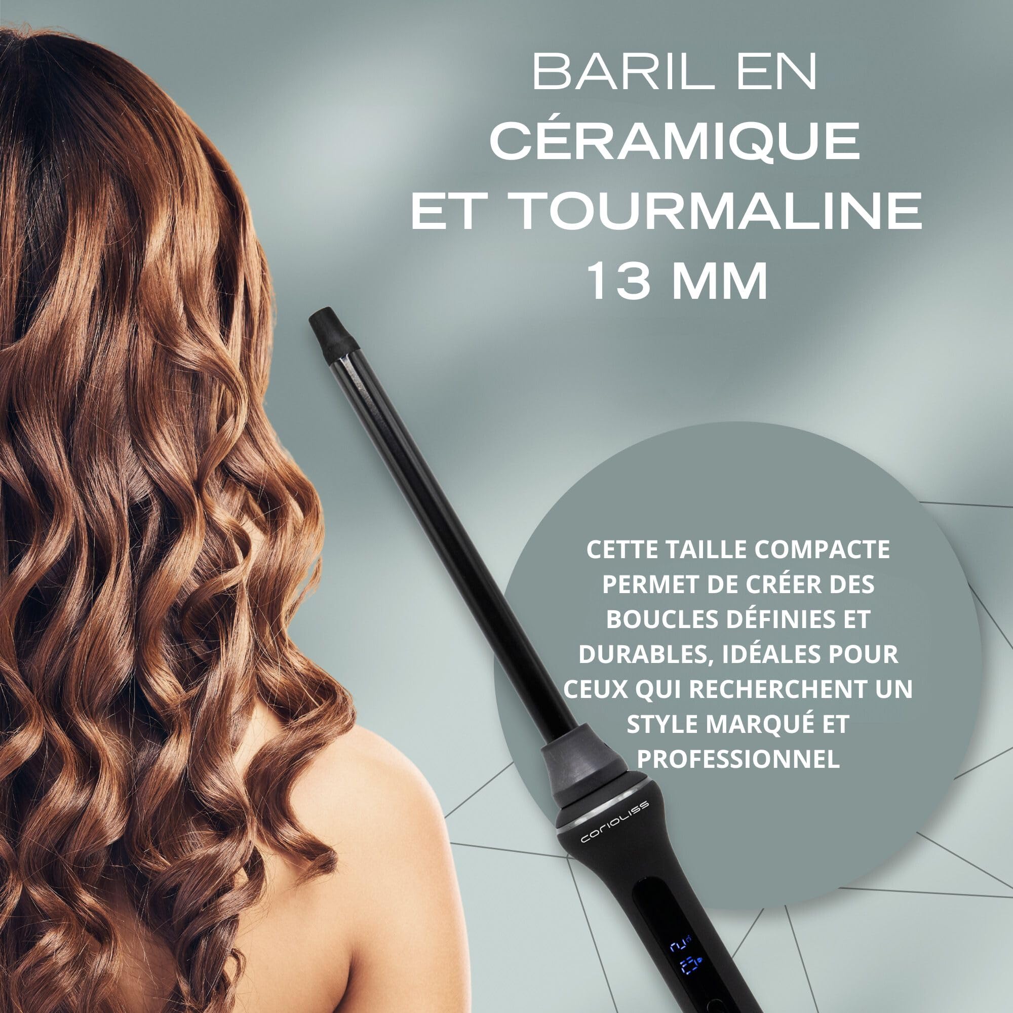 corioliss-style-stick-fer-boucler-conique-c-ramique-tourmaline-13-mm image 3