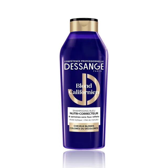 dessange-blond-californien-shampooing-bleu-nutri-correcteur-blond-d-color-280-ml image 1