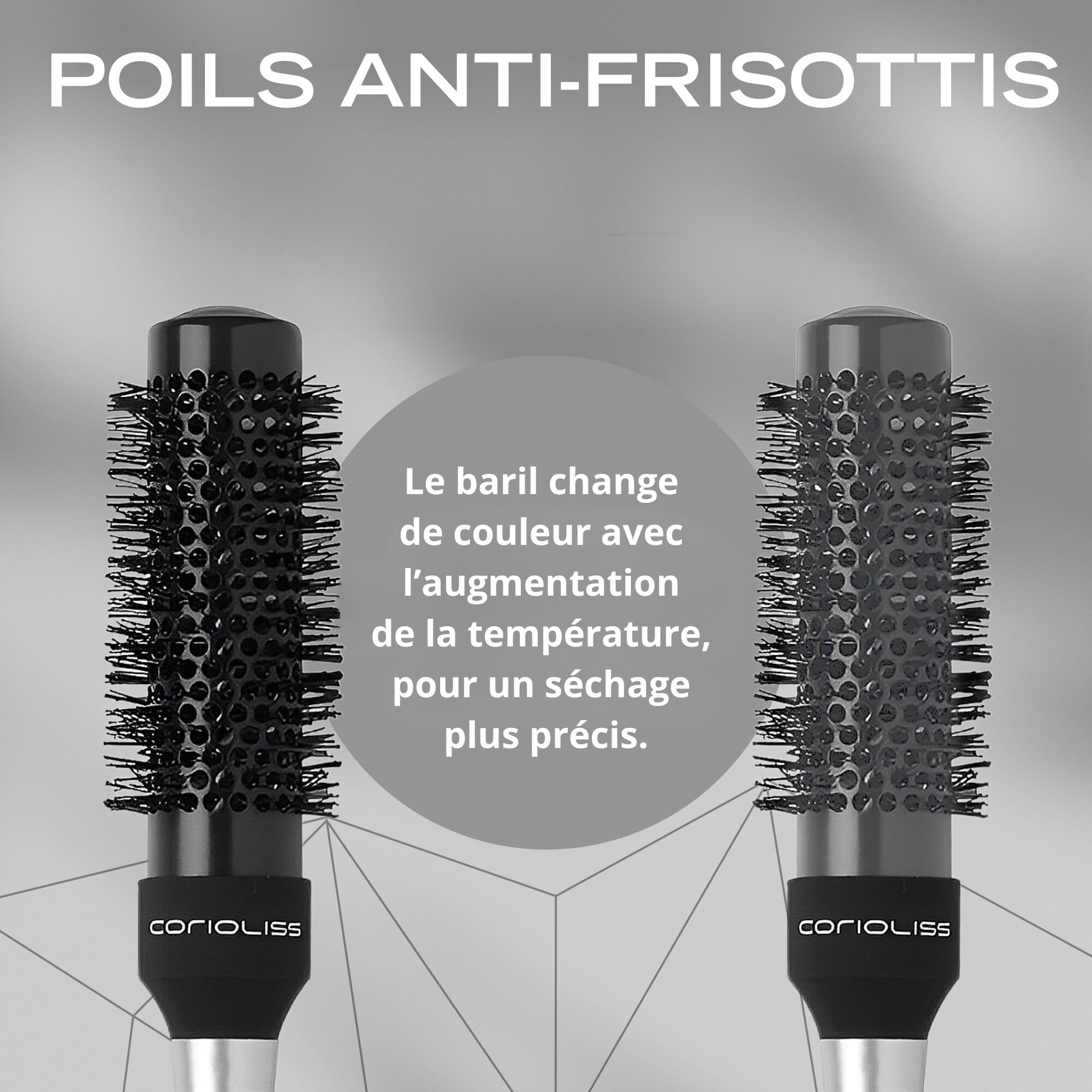 corioliss-brosse-ronde-thermique-c-ramique-33-mm-black-brushing-cheveux-courts image 4