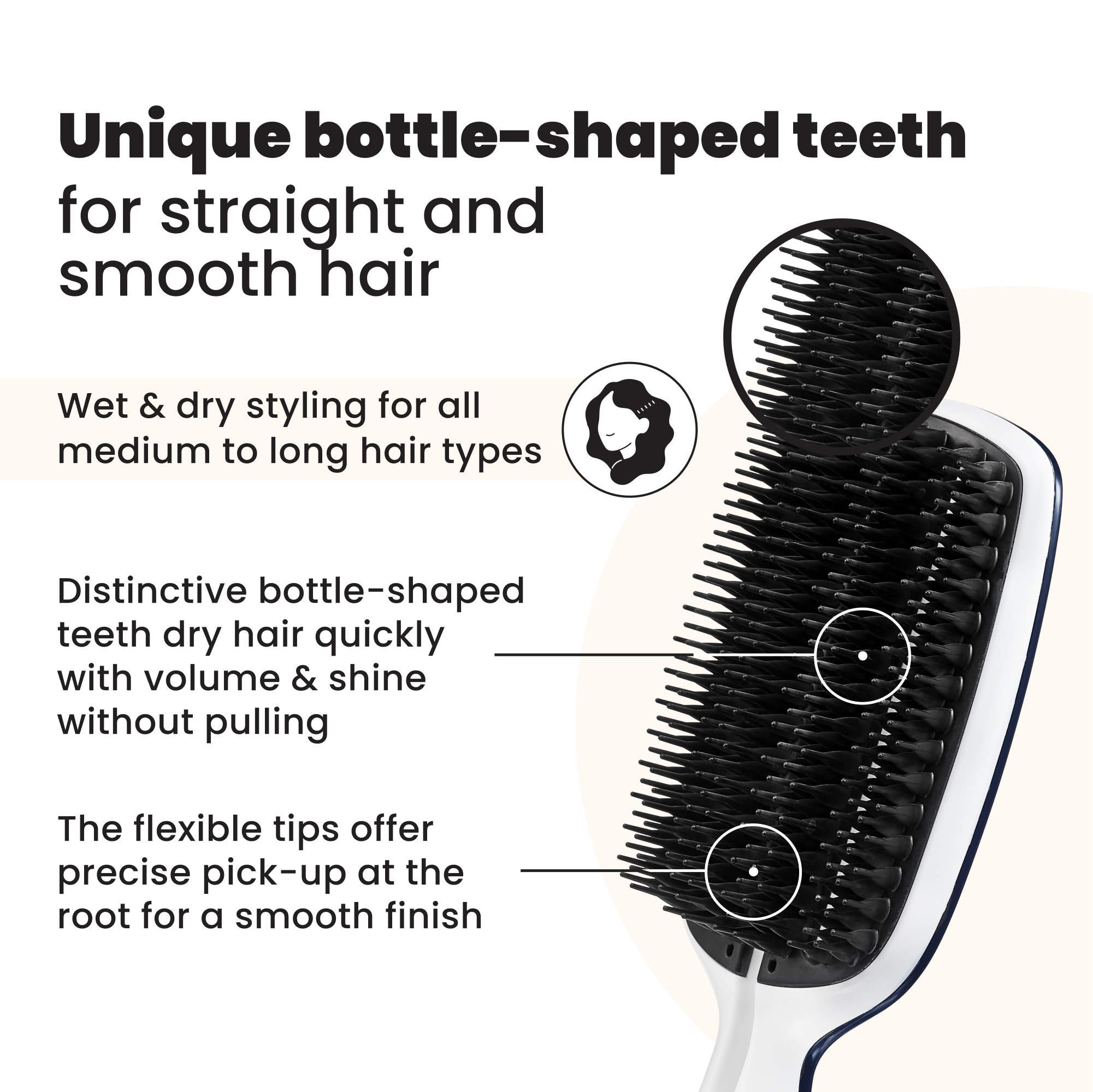 tangle-teezer-smoothing-tool-brosse-brushing-cheveux-mi-longs-longs image 5