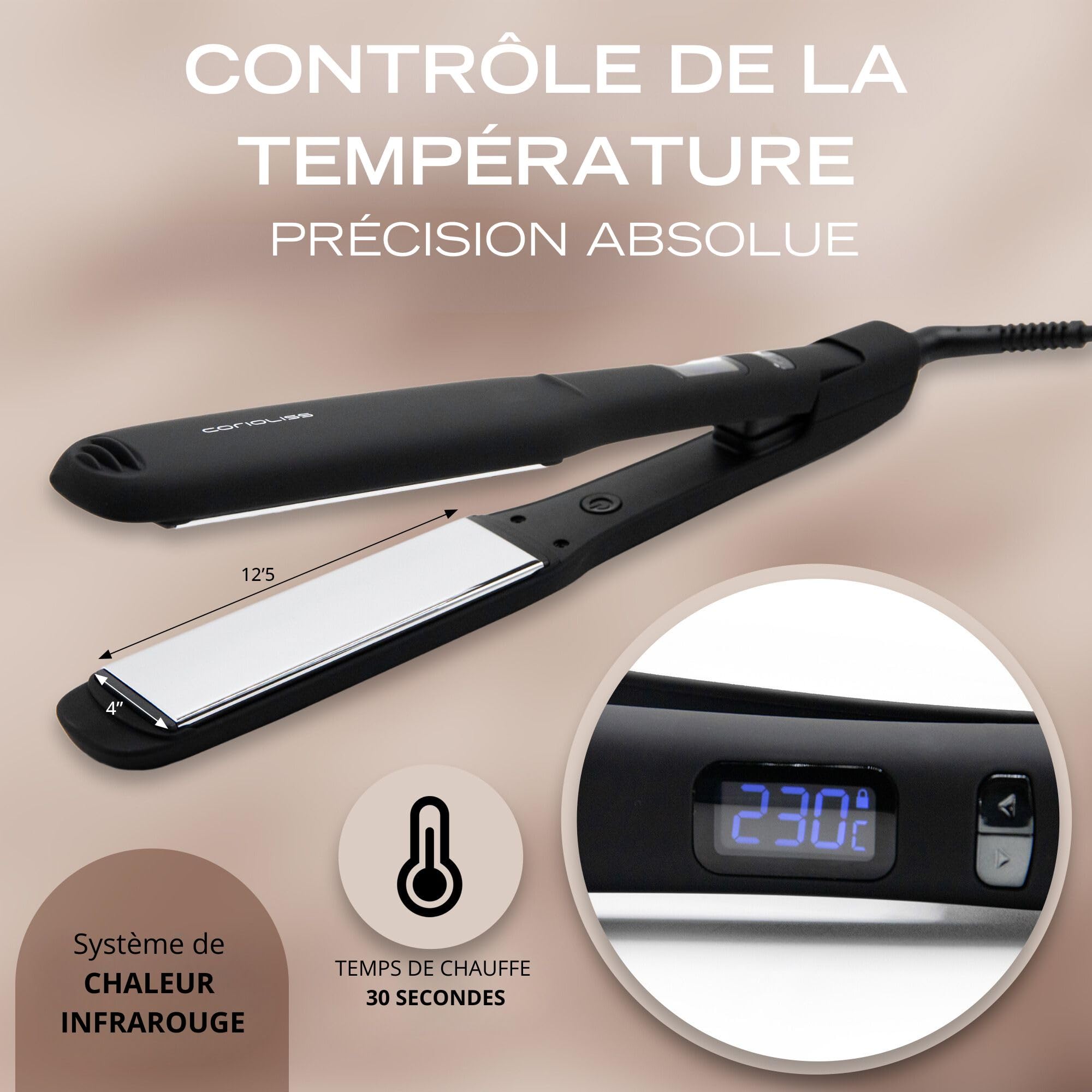 corioliss-c-extreme-lisseur-professionnel-plaques-extra-larges-titane-black-soft image 4