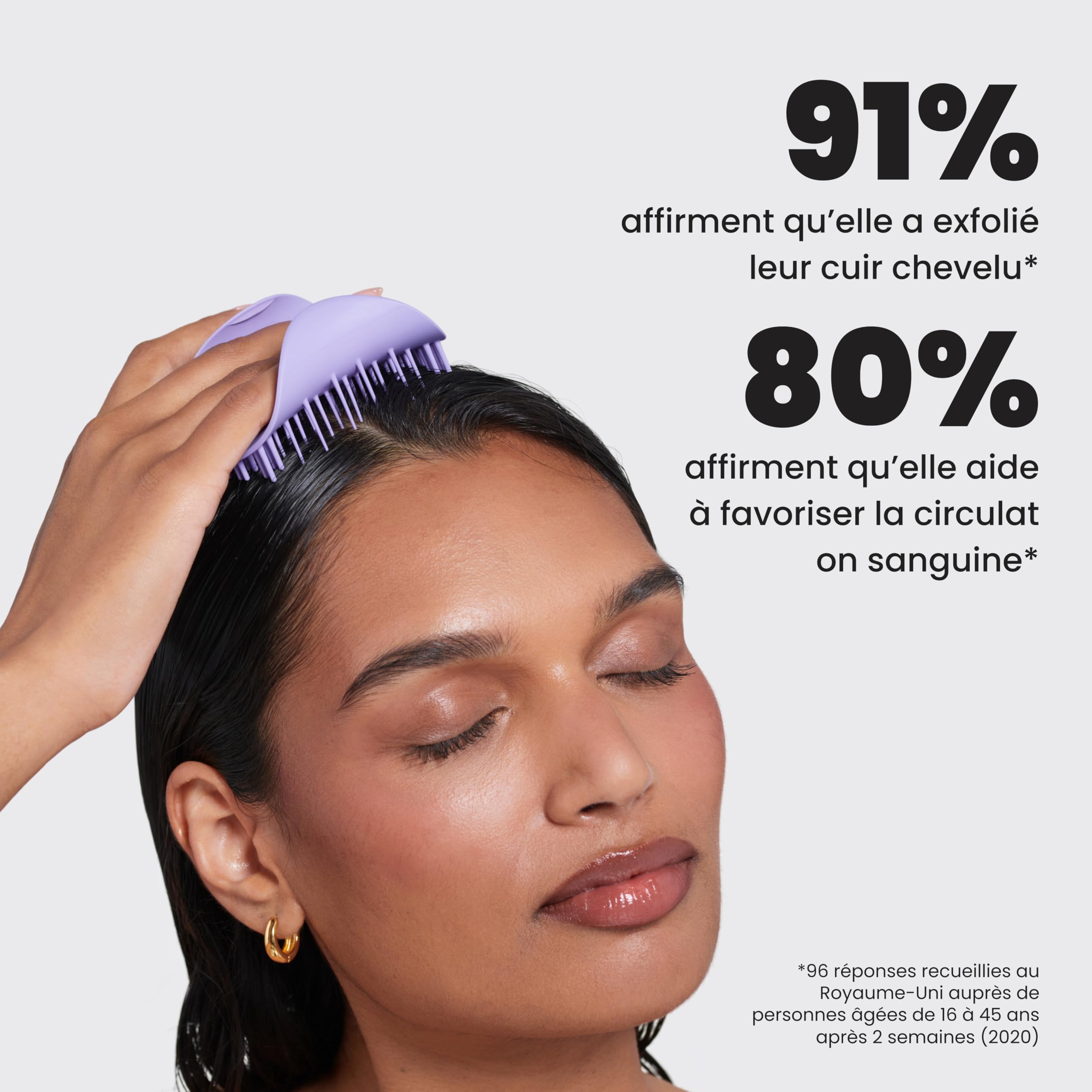 tangle-teezer-scalp-exfoliator-massager-brosse-cuir-chevelu-noir-onyx image 6