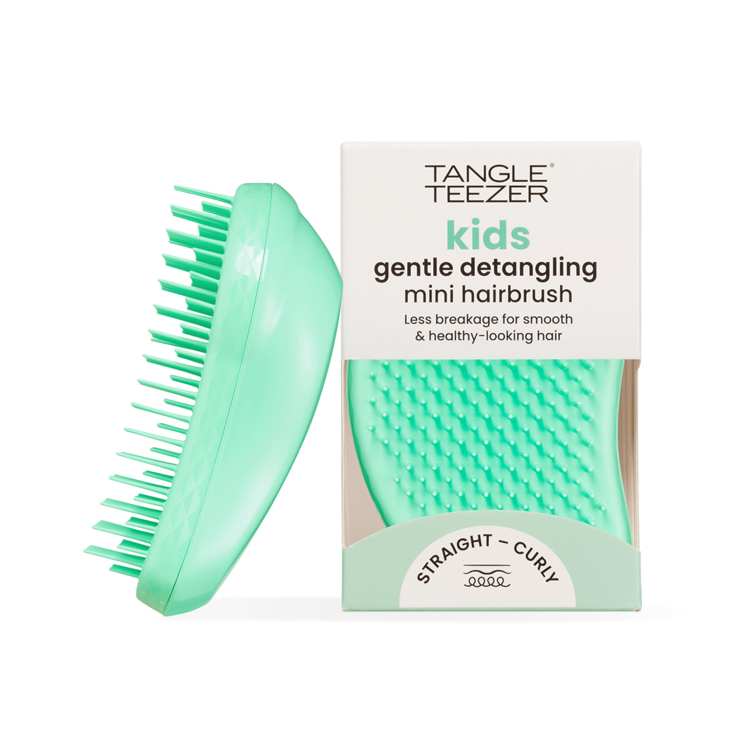 tangle-teezer-mini-original-vert-paradis-brosse-d-m-lante-enfant-et-voyage image 1