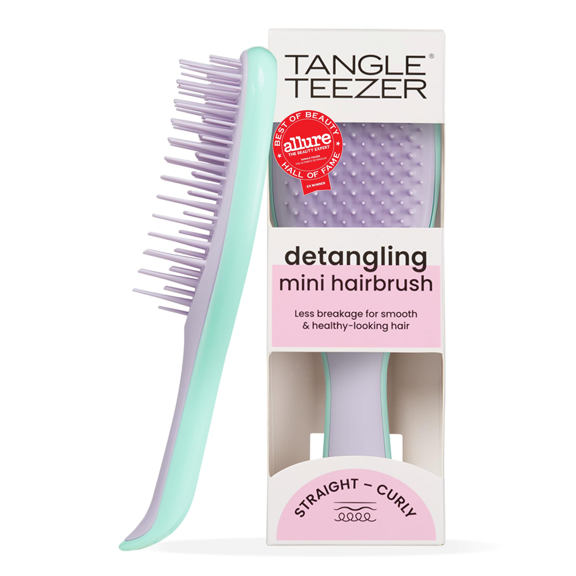 tangle-teezer-wet-detangler-mini-wisteria-leaf-brosse-d-m-lante image 1