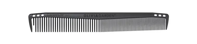 olivia-garden-carbonlite-peigne-de-coupe-noir-7-pouces image 1