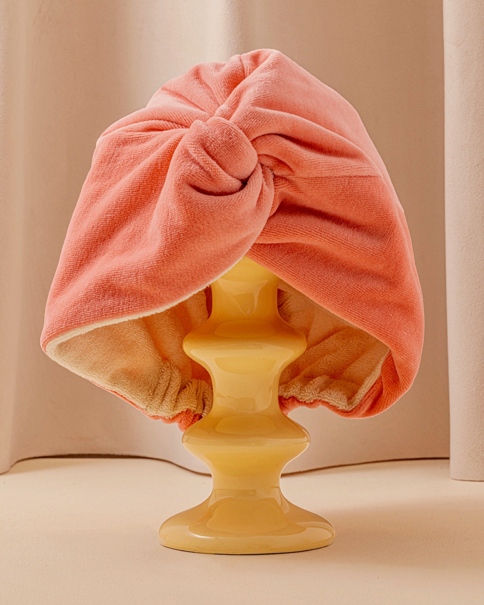 la-bonne-brosse-le-turban-turban-cheveux-velours-bio-bleu-lagon image 3