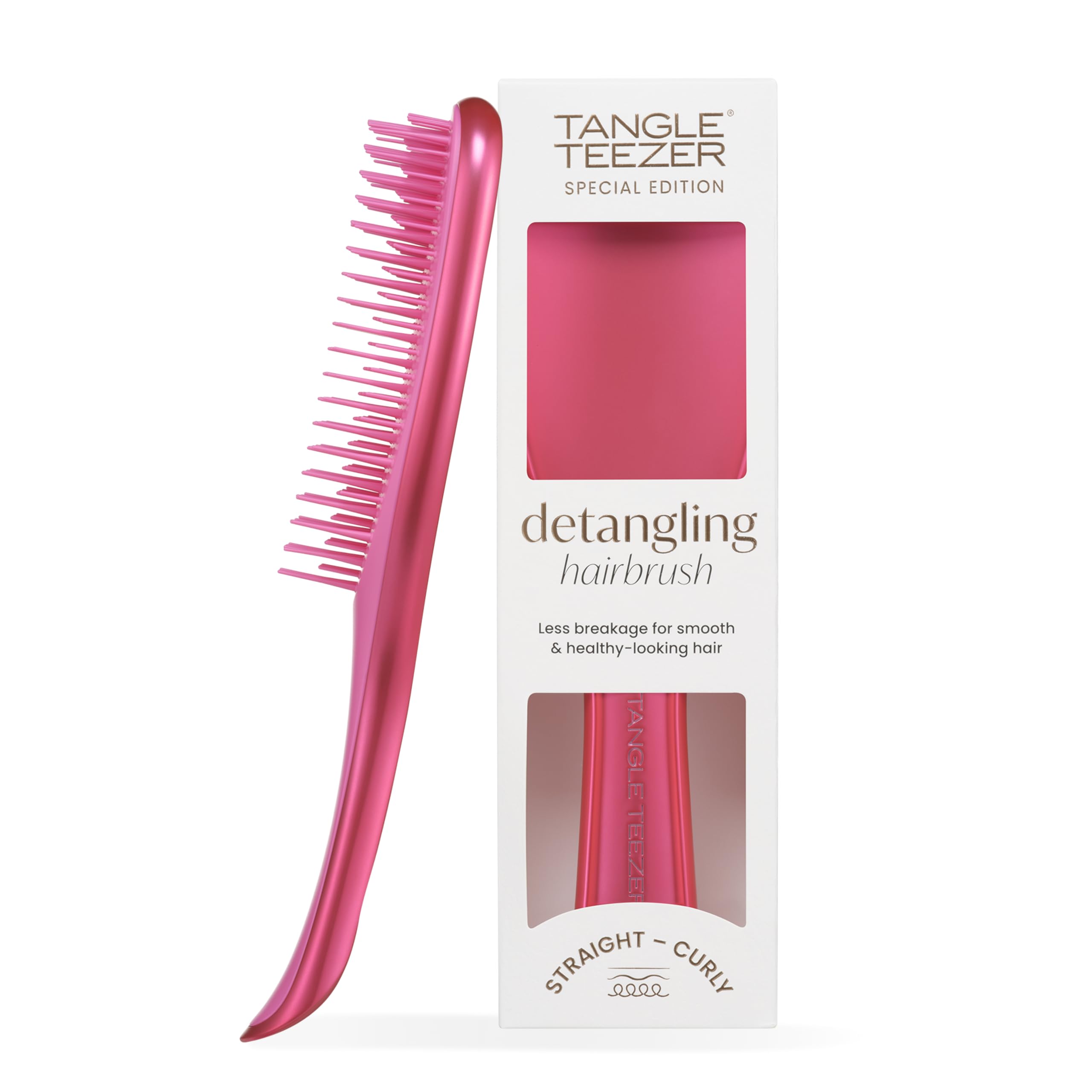 tangle-teezer-ultimate-detangler-afterparty-rose-chrome-brosse-d-m-lante-tous-ty image 1