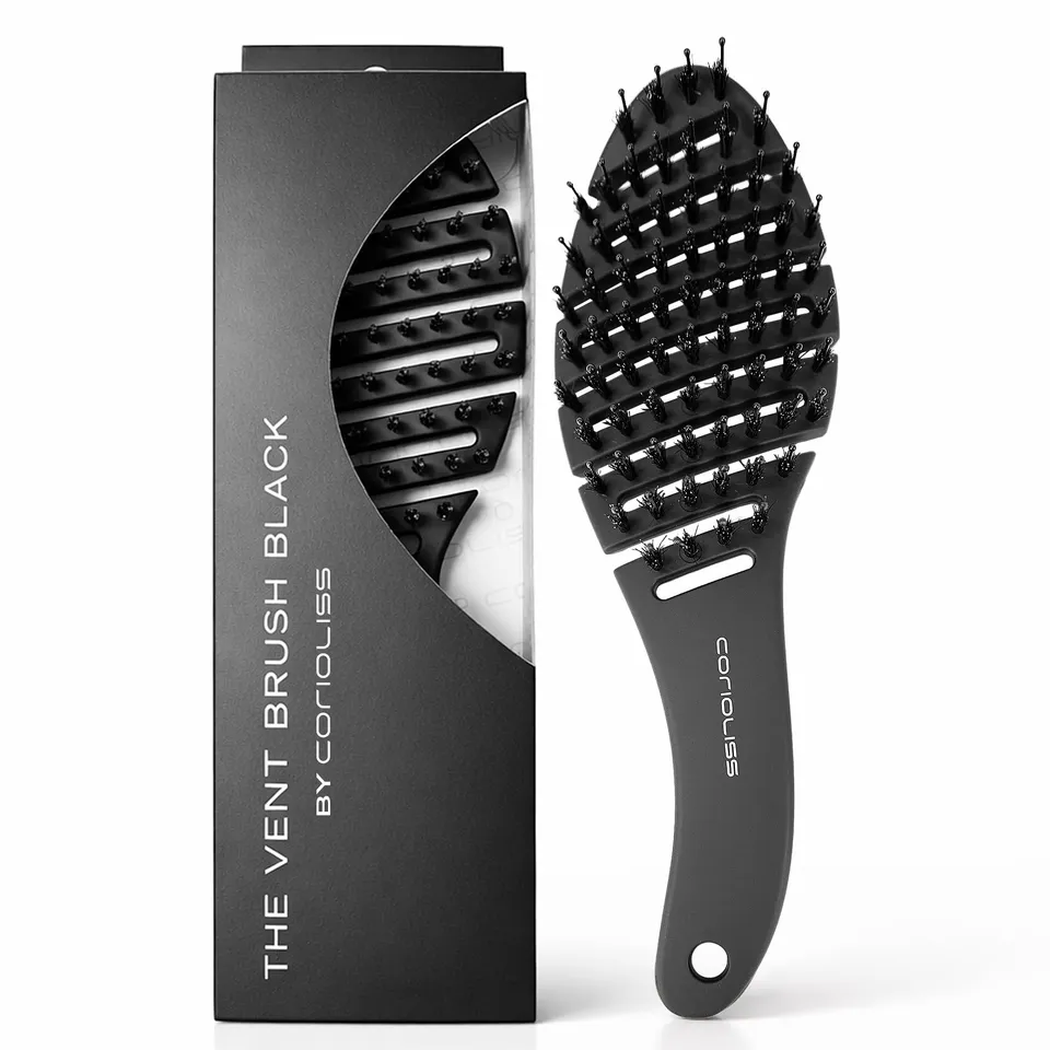 corioliss-the-vent-brush-brosse-d-m-lante-squelette-black-cheveux-boucl-s-fins-m image 1