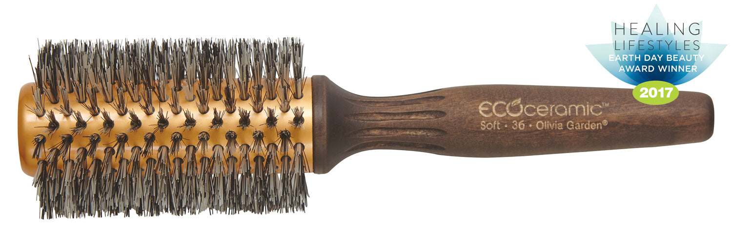 olivia-garden-ecoceramic-brosse-ronde-poils-doux-c-ramique image 3