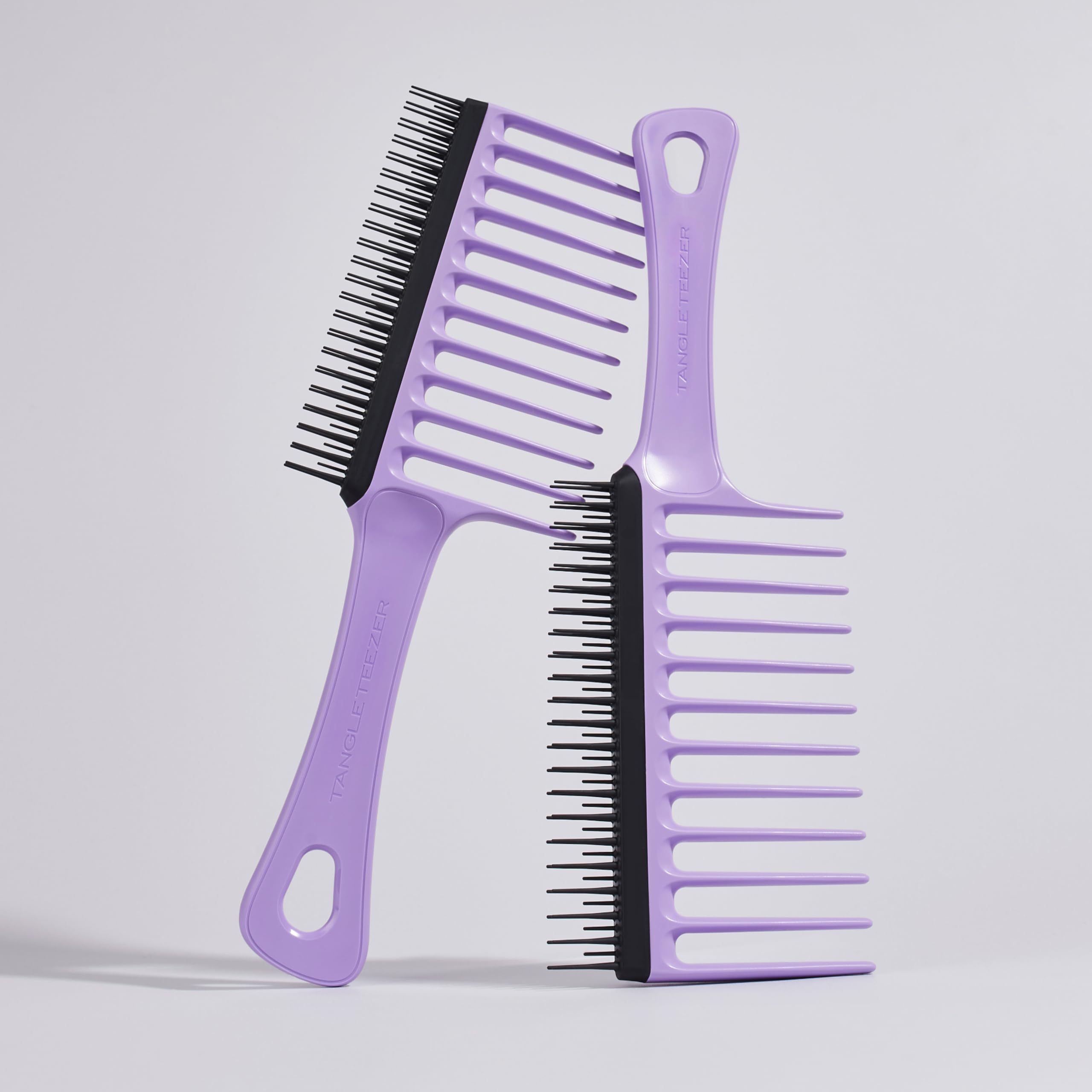 tangle-teezer-wide-tooth-peigne-cheveux-boucl-s-3c-4c-lilas-et-noir image 5