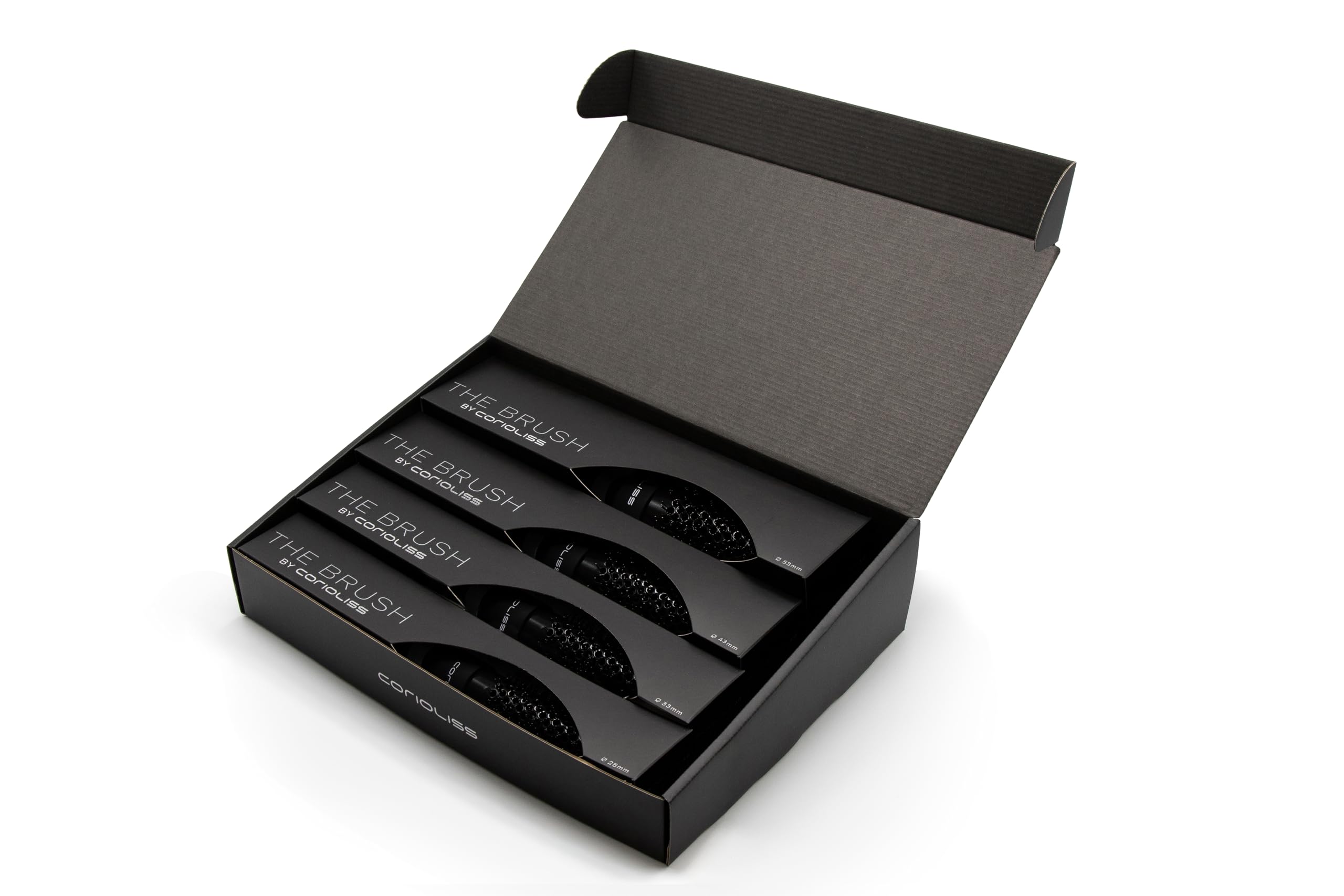 corioliss-kit-4-brosses-rondes-thermiques-c-ramique-25-33-43-53-mm-black image 1
