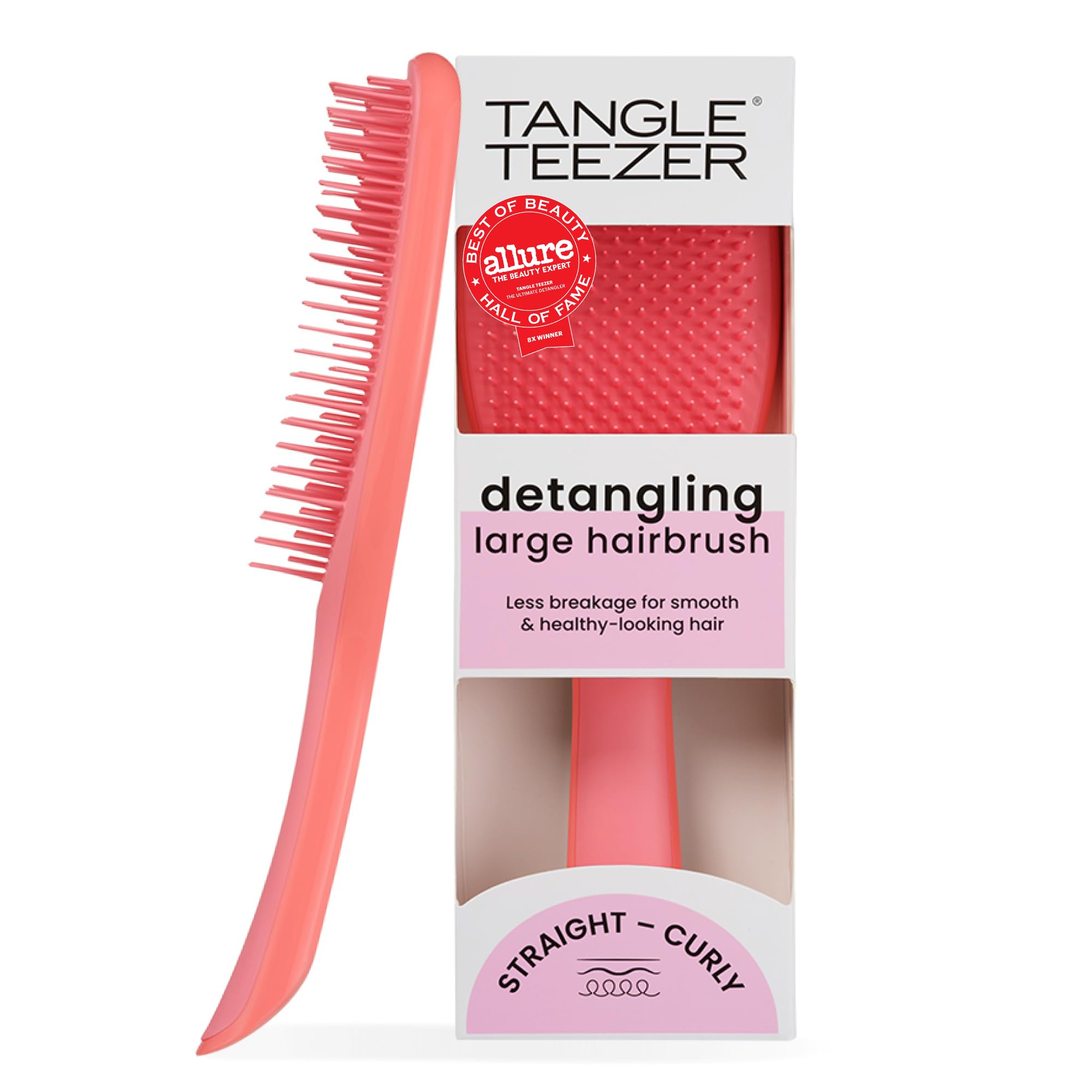 tangle-teezer-ultimate-detangler-salmon-pink-brosse-d-m-lante-cheveux image 1