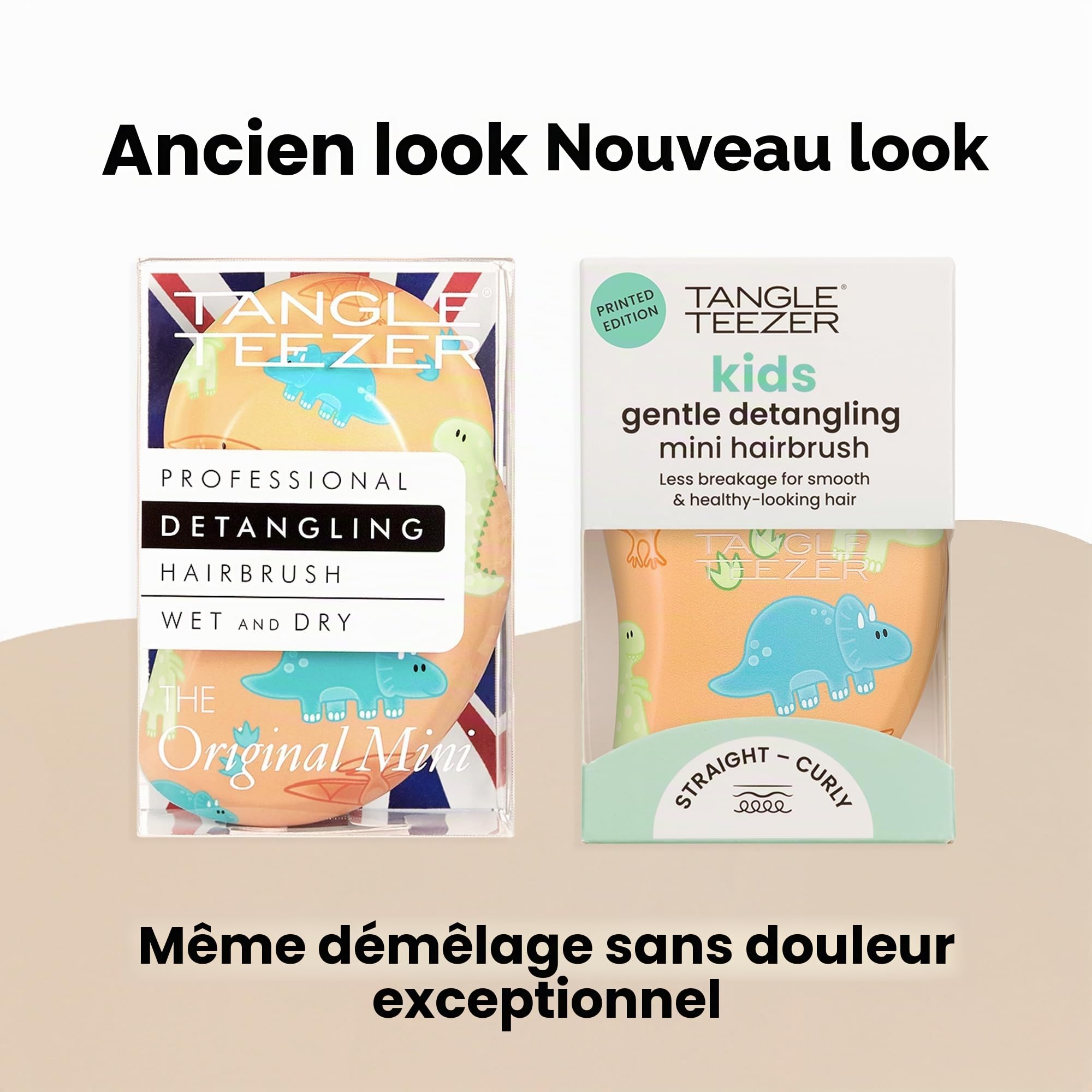 tangle-teezer-mini-original-dinosaur-brosse-d-m-lante-voyage image 2