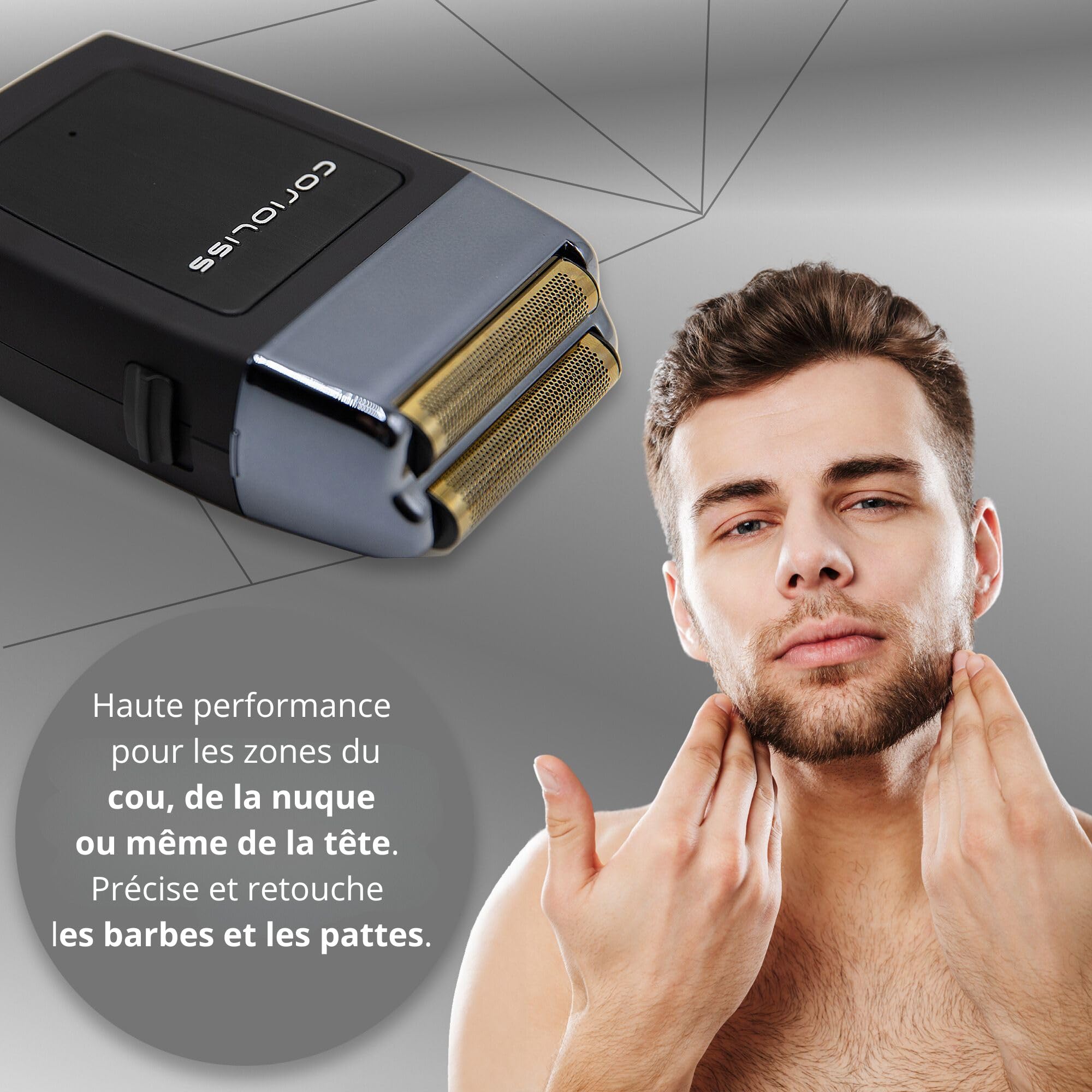 corioliss-the-shaver-rasoir-tondeuse-barbe-professionnel-titane-usb image 6