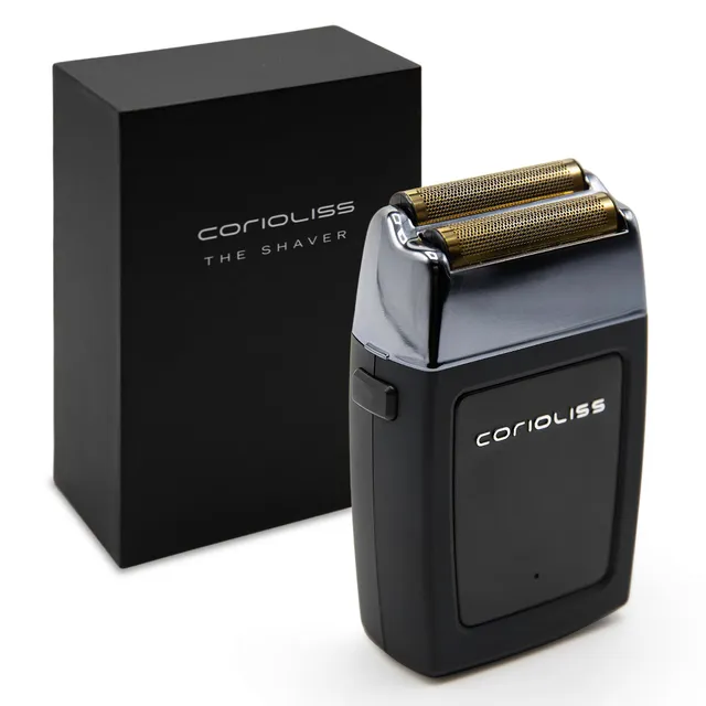 corioliss-the-shaver-rasoir-tondeuse-barbe-professionnel-titane-usb image 1