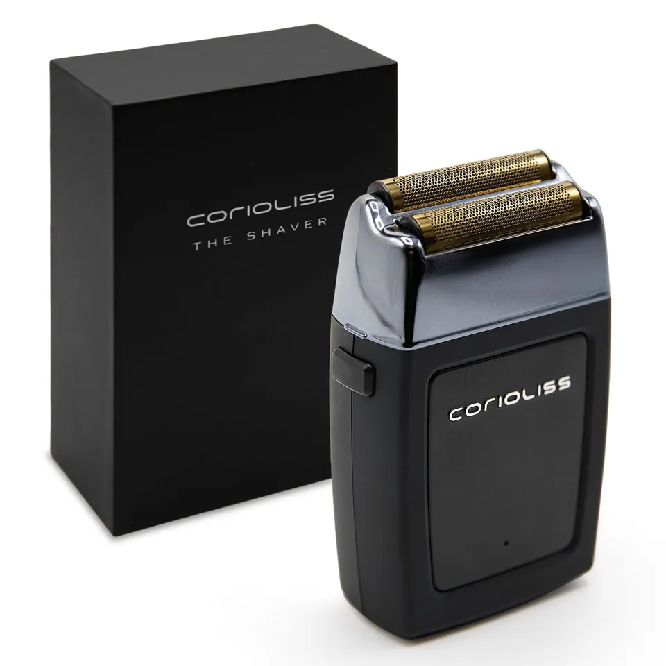 corioliss-the-shaver-rasoir-tondeuse-barbe-professionnel-titane-usb image 1
