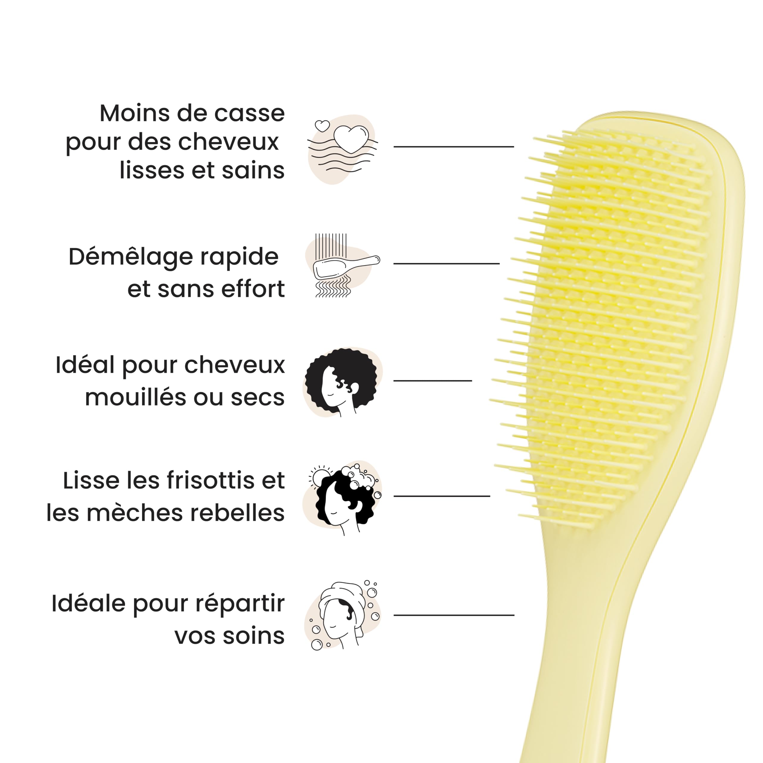 tangle-teezer-ultimate-detangler-brosse-d-m-lante-d-origine-v-g-tale-cheveux-bou image 5