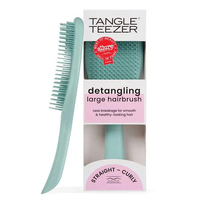 tangle-teezer-ultimate-detangler-marine-sarcelle-grande-brosse-d-m-lante-cheveux image 1